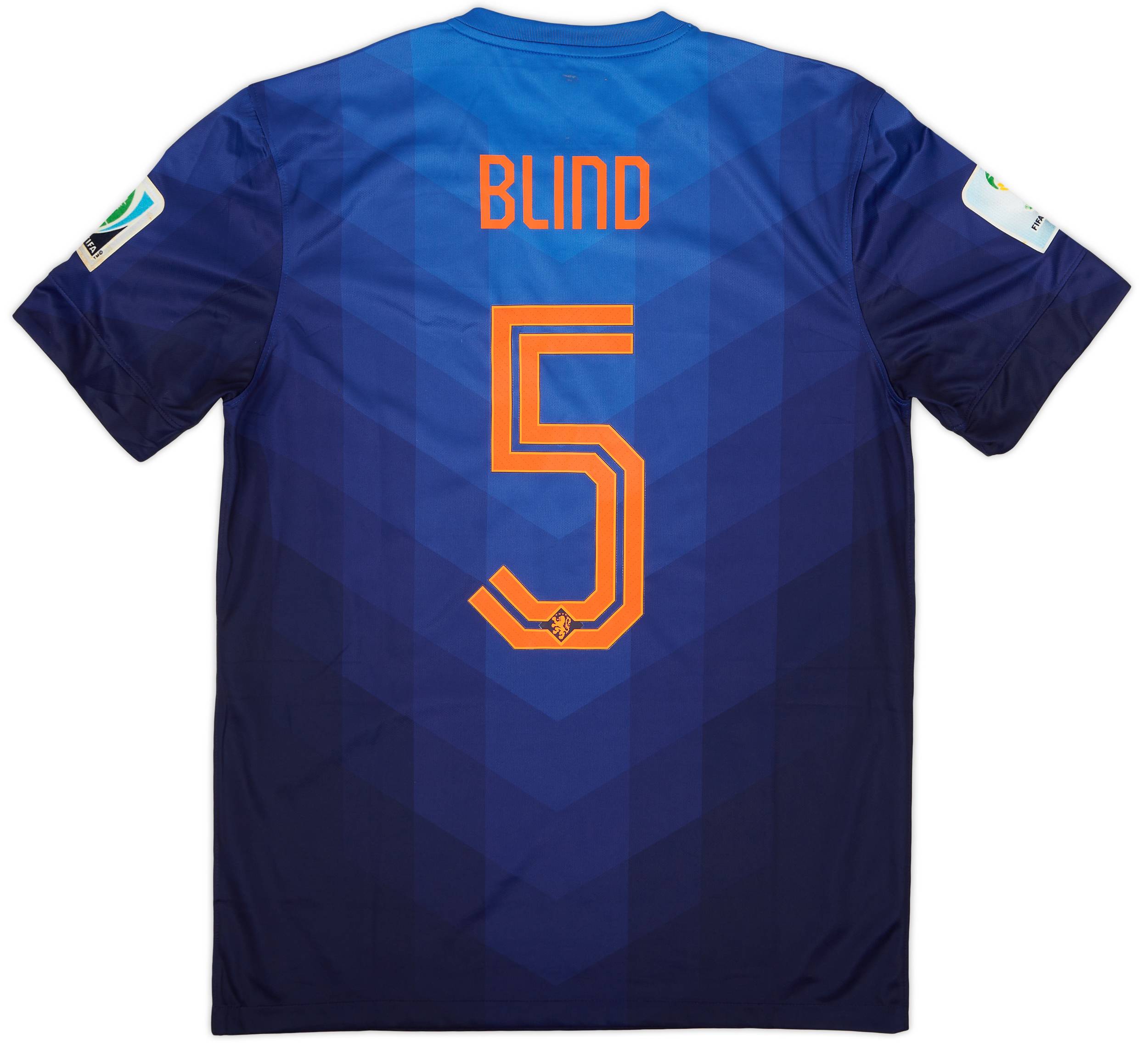 2014-15 Netherlands Away Shirt Blind #5 (M)