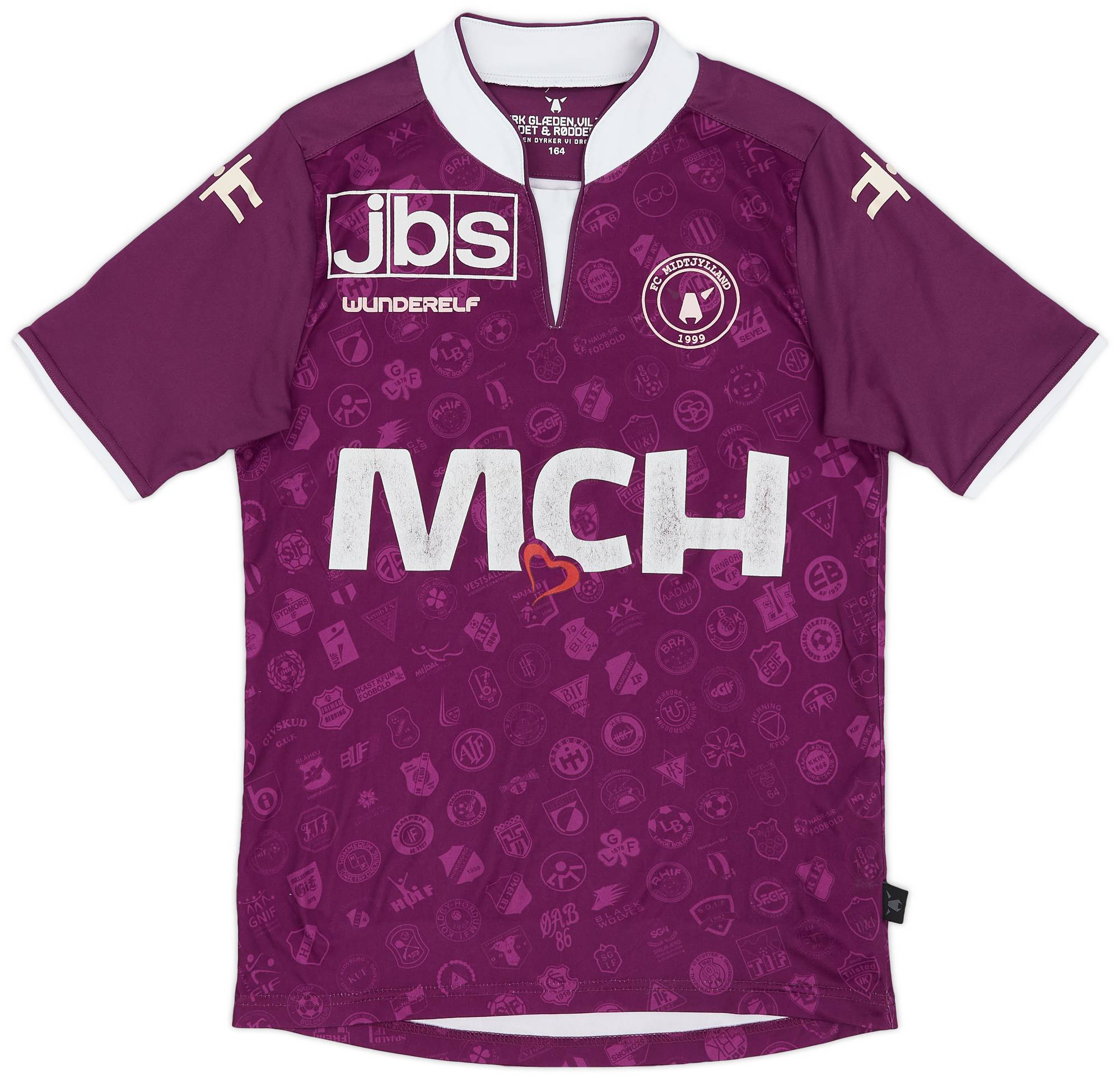 2013-15 FC Midtjylland Away Shirt - 5/10 - (L.Boys)