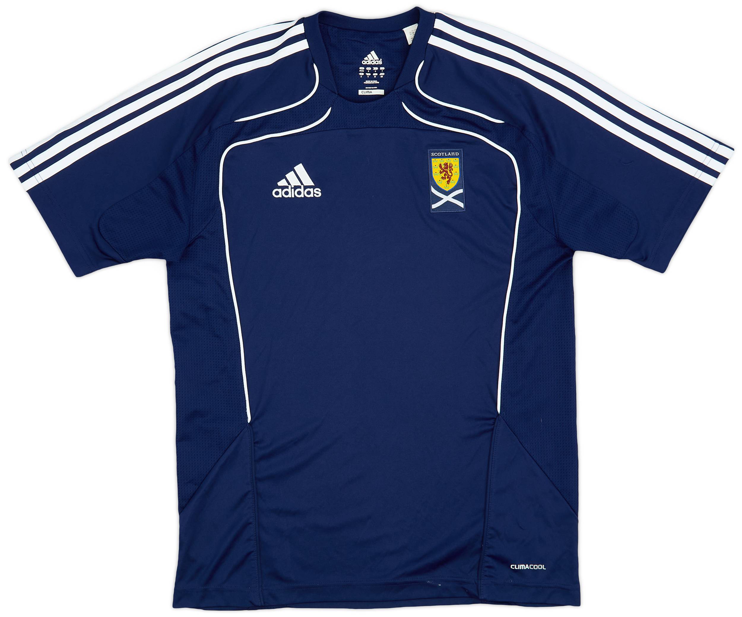 2010-12 Scotland adidas Training Shirt - 8/10 - (S)