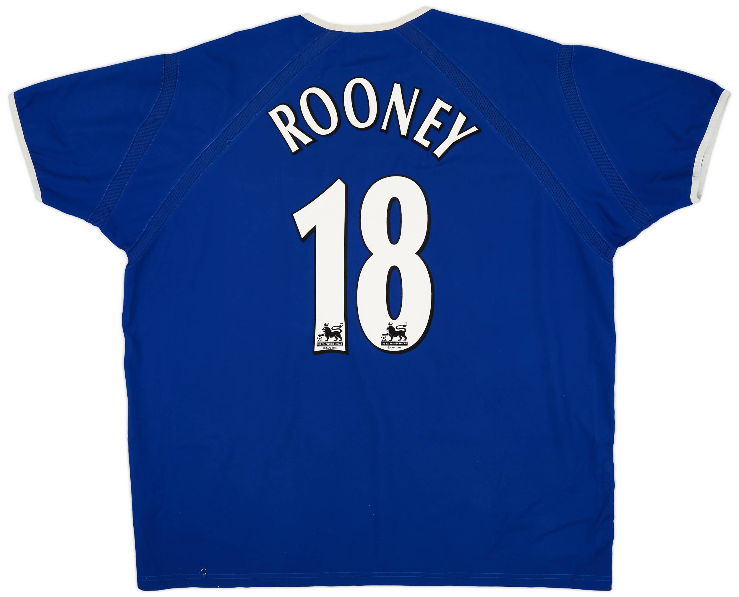 2003-04 Everton Home Shirt Rooney #18 - 6/10 - (XXL)