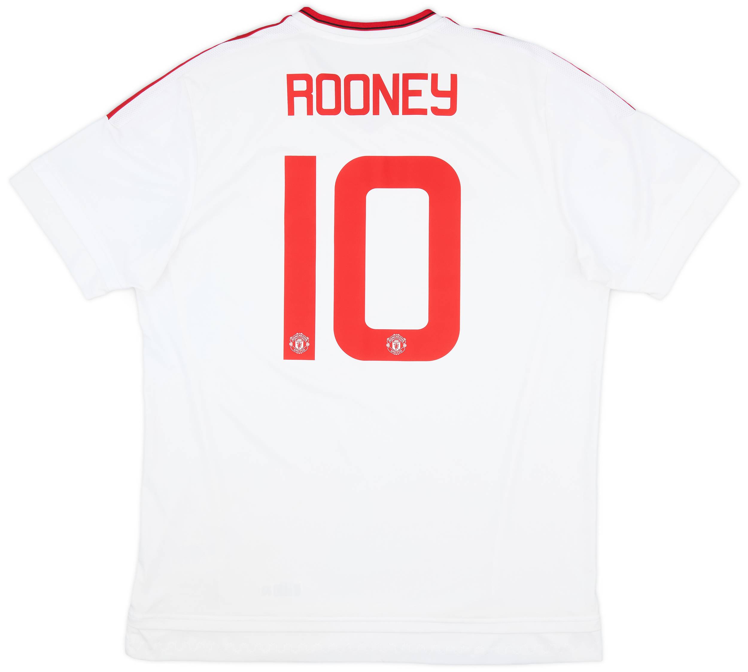 2015-16 Manchester United Away Shirt Rooney #10 - 6/10 - (XL)