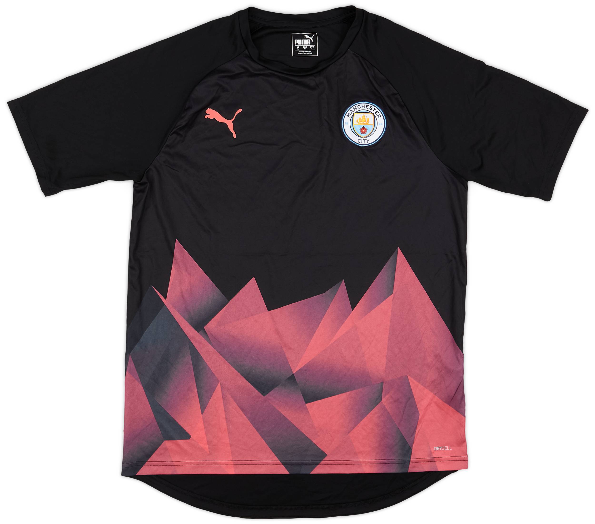 2019-20 Manchester City Puma Training Shirt - 9/10 - (L)