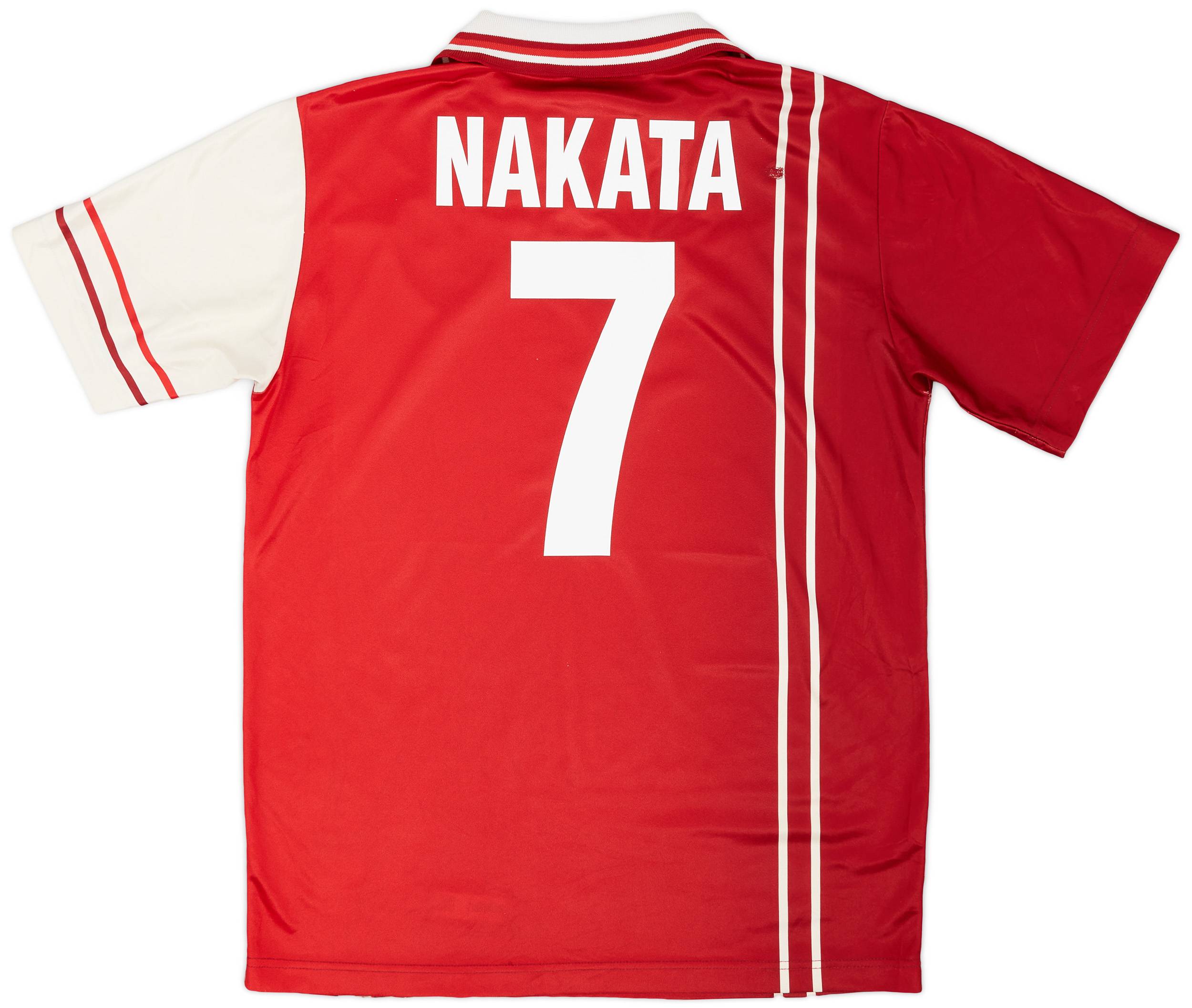 1998-99 Perugia Home Shirt Nakata #7 - 5/10 - (L)