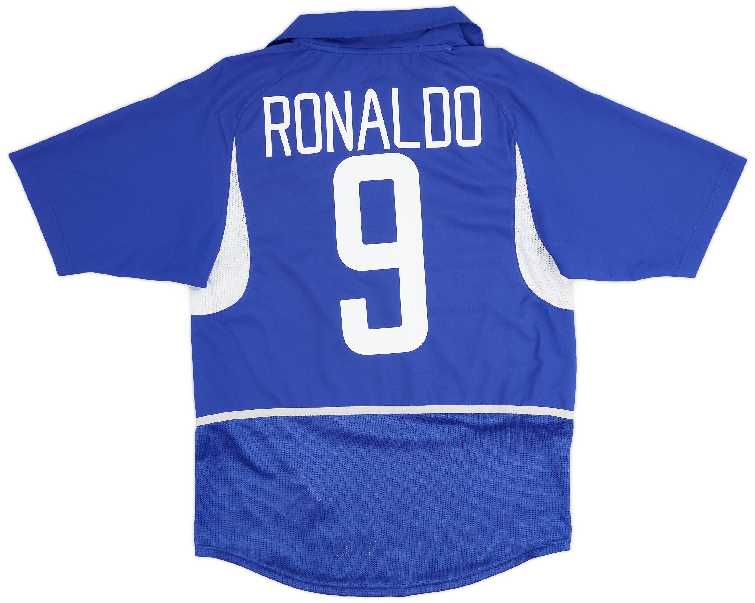 2002-04 Brazil Away Shirt Ronaldo #9 - 8/10 - (S)