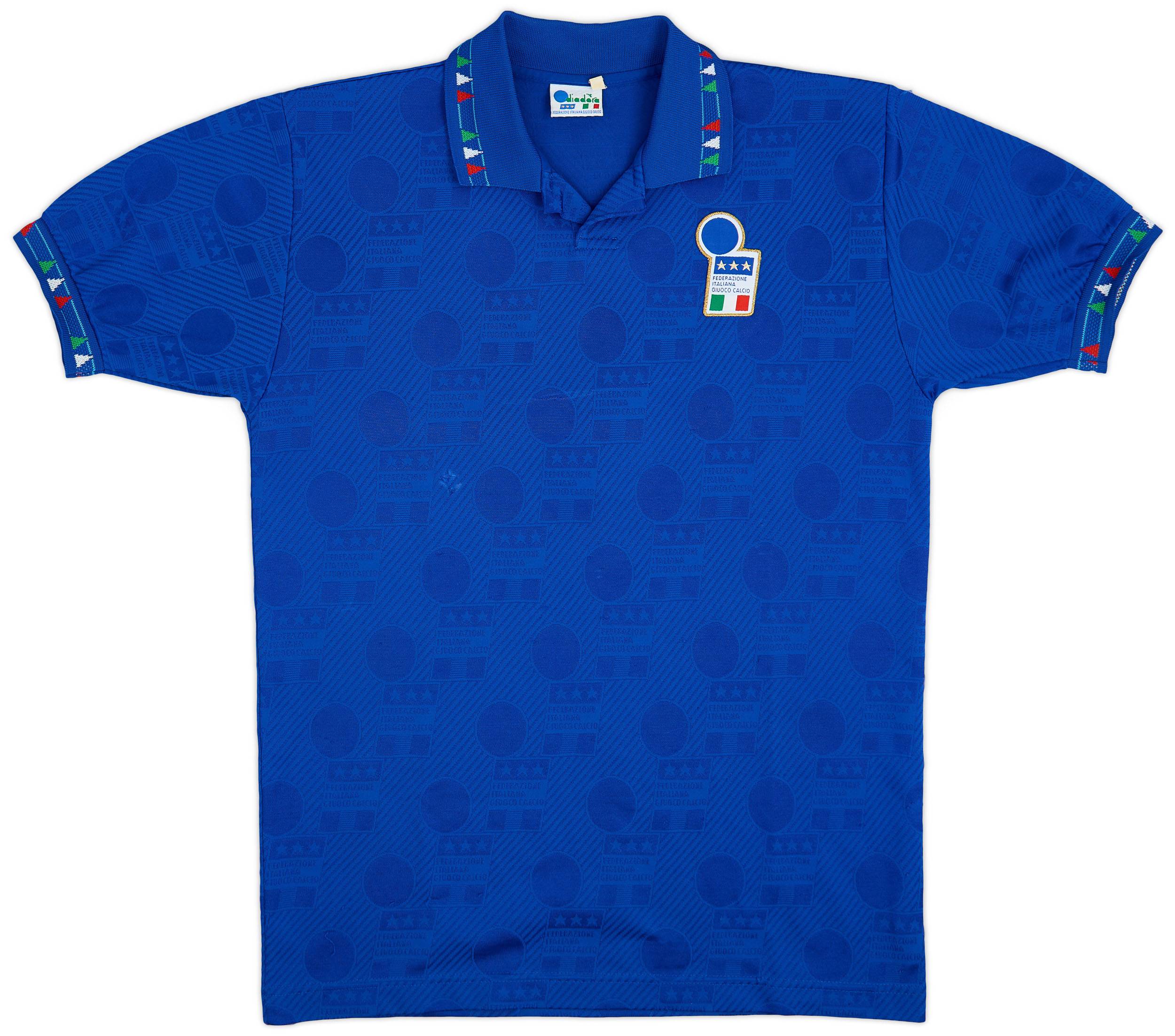 Italy 1994 Football Shirt ITALY WORLD CUP 1994 HOME FOOTBALL SHIRT