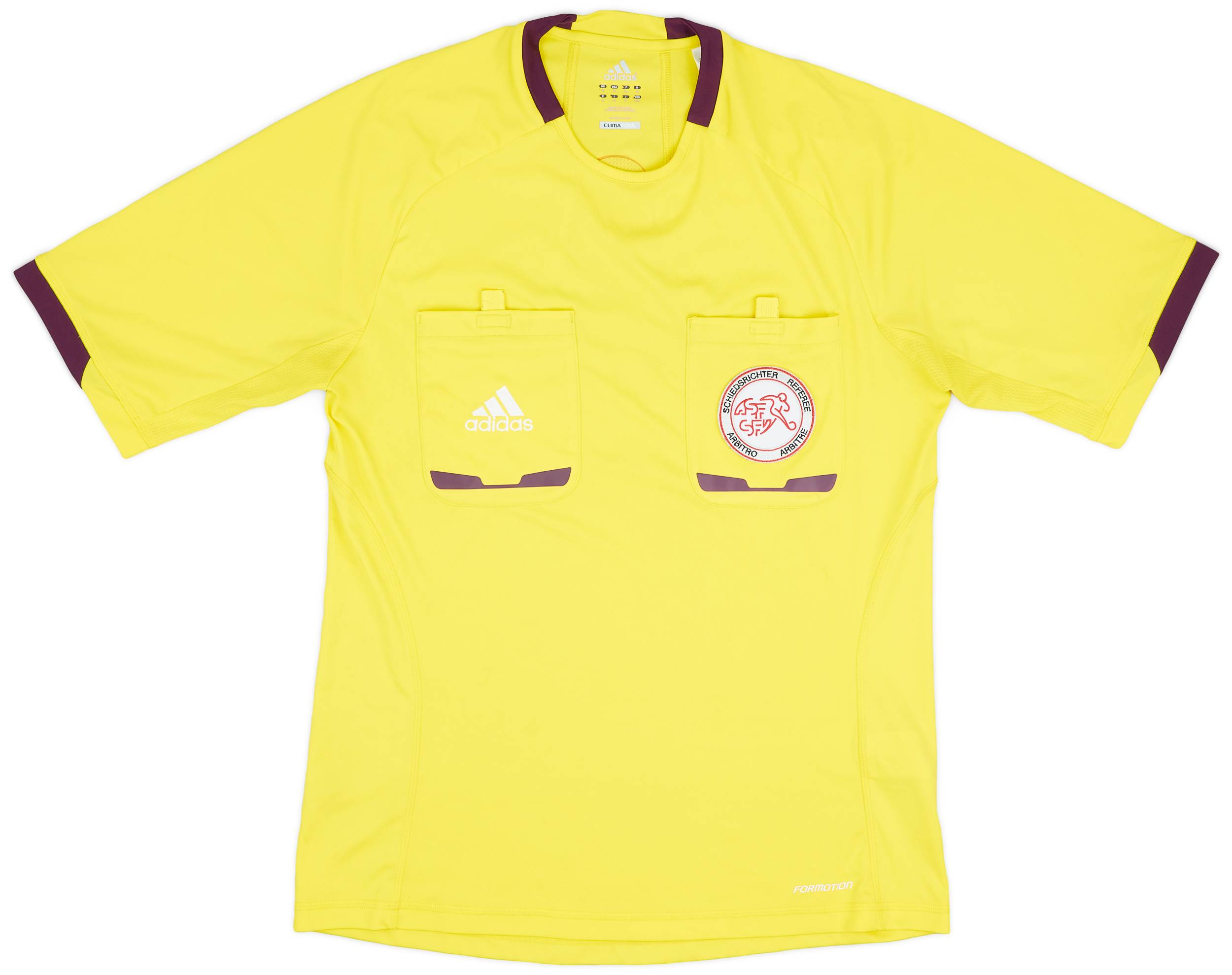 2011-12 Switzerland adidas Referee Shirt - 8/10 - (M)