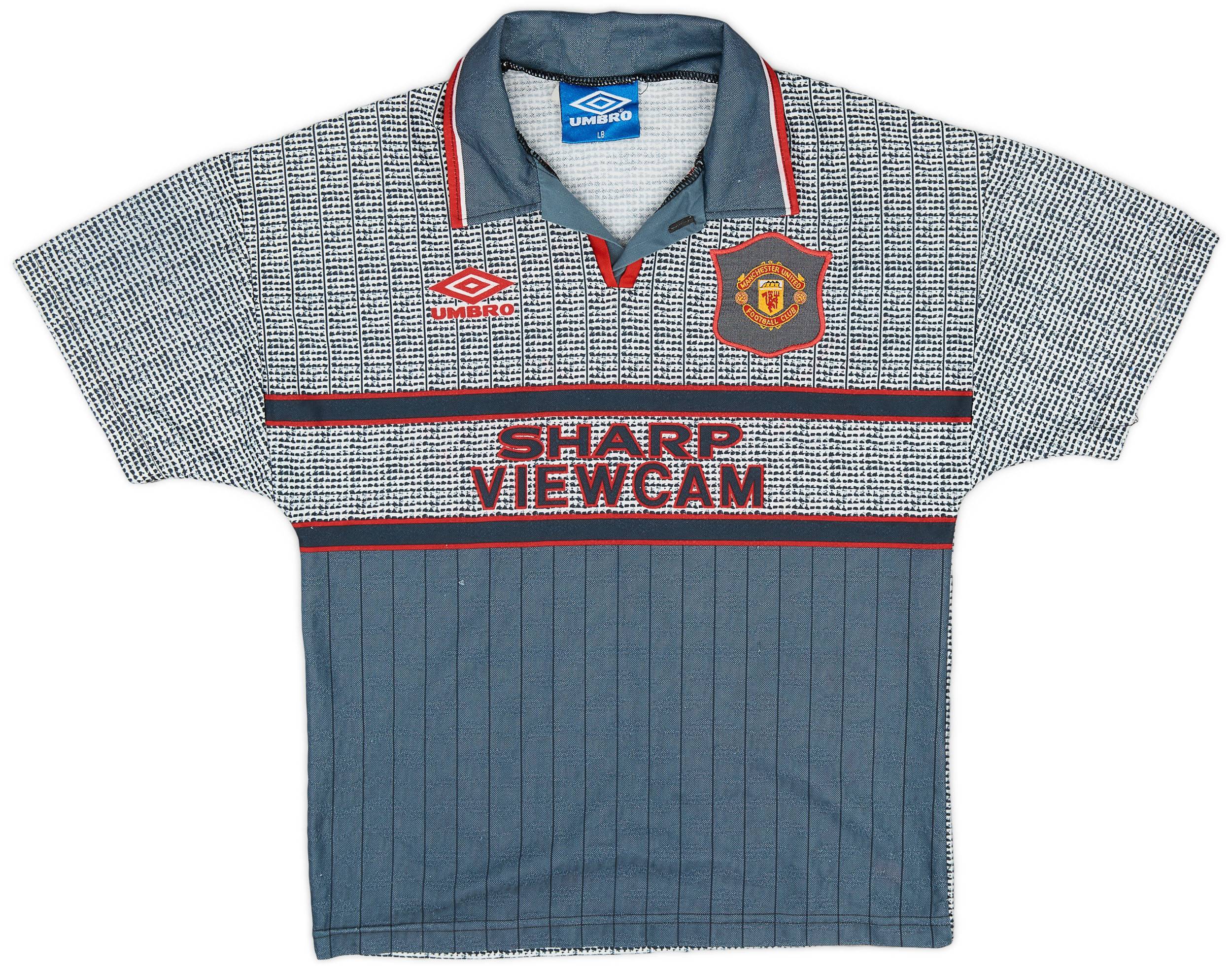 出産祝い 1995-96 Manchester (L.Boys) - 8/10 - Shirt Away United ウェア
