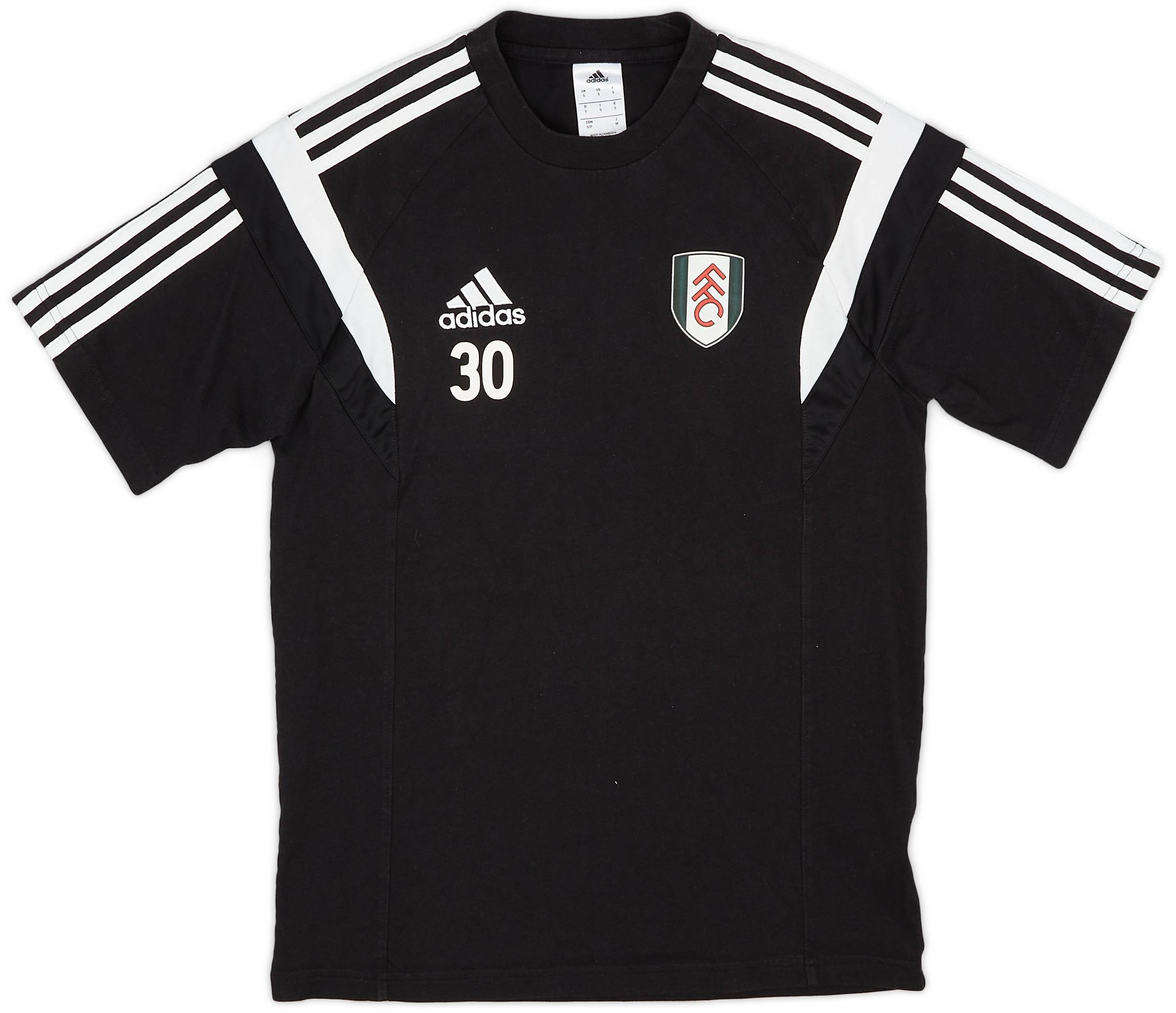 2014-15 Fulham Player Issue adidas Leisure Tee #30 - 8/10 - (S)