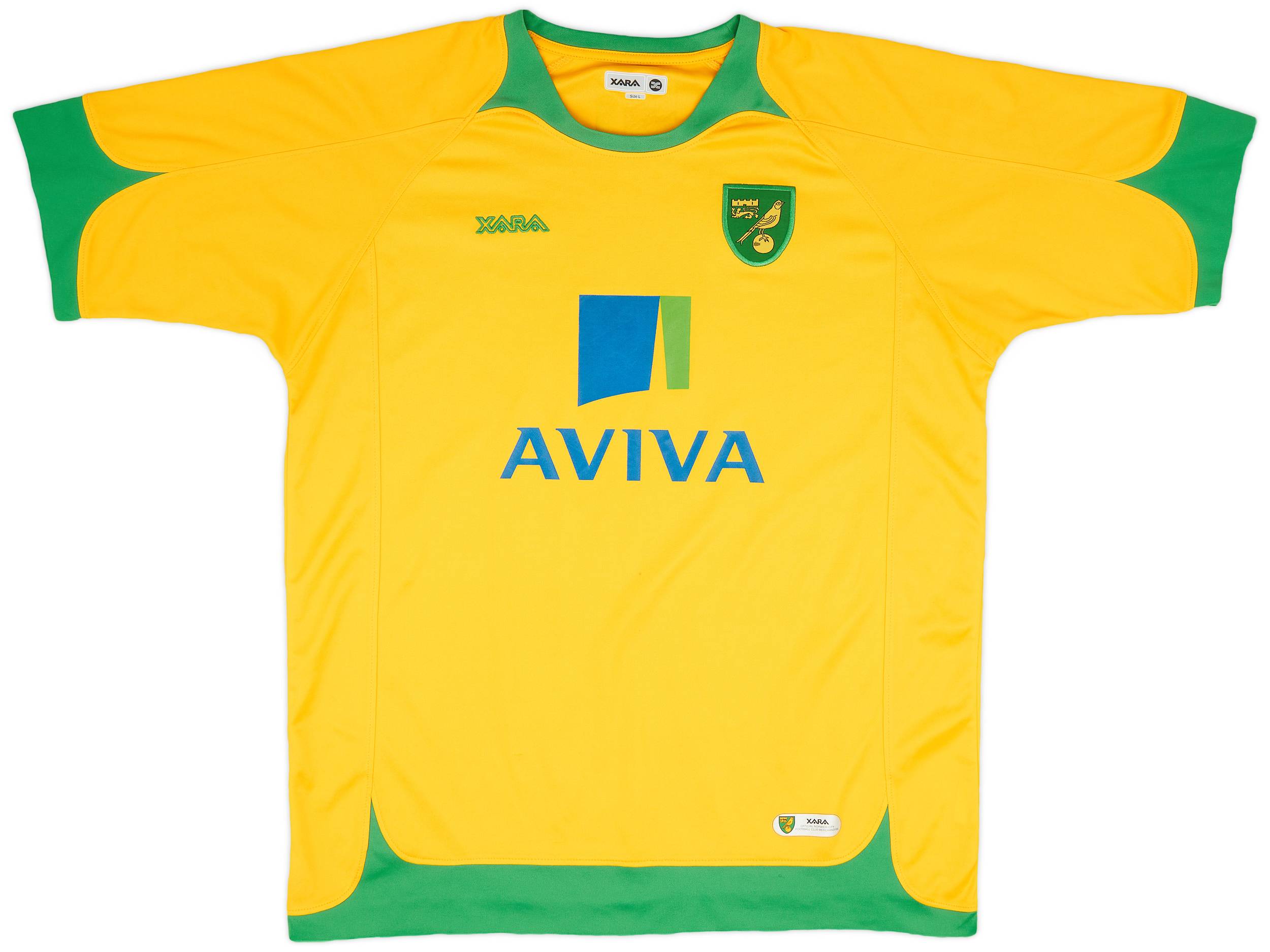 2008-10 Norwich Home Shirt - 6/10 - (L)