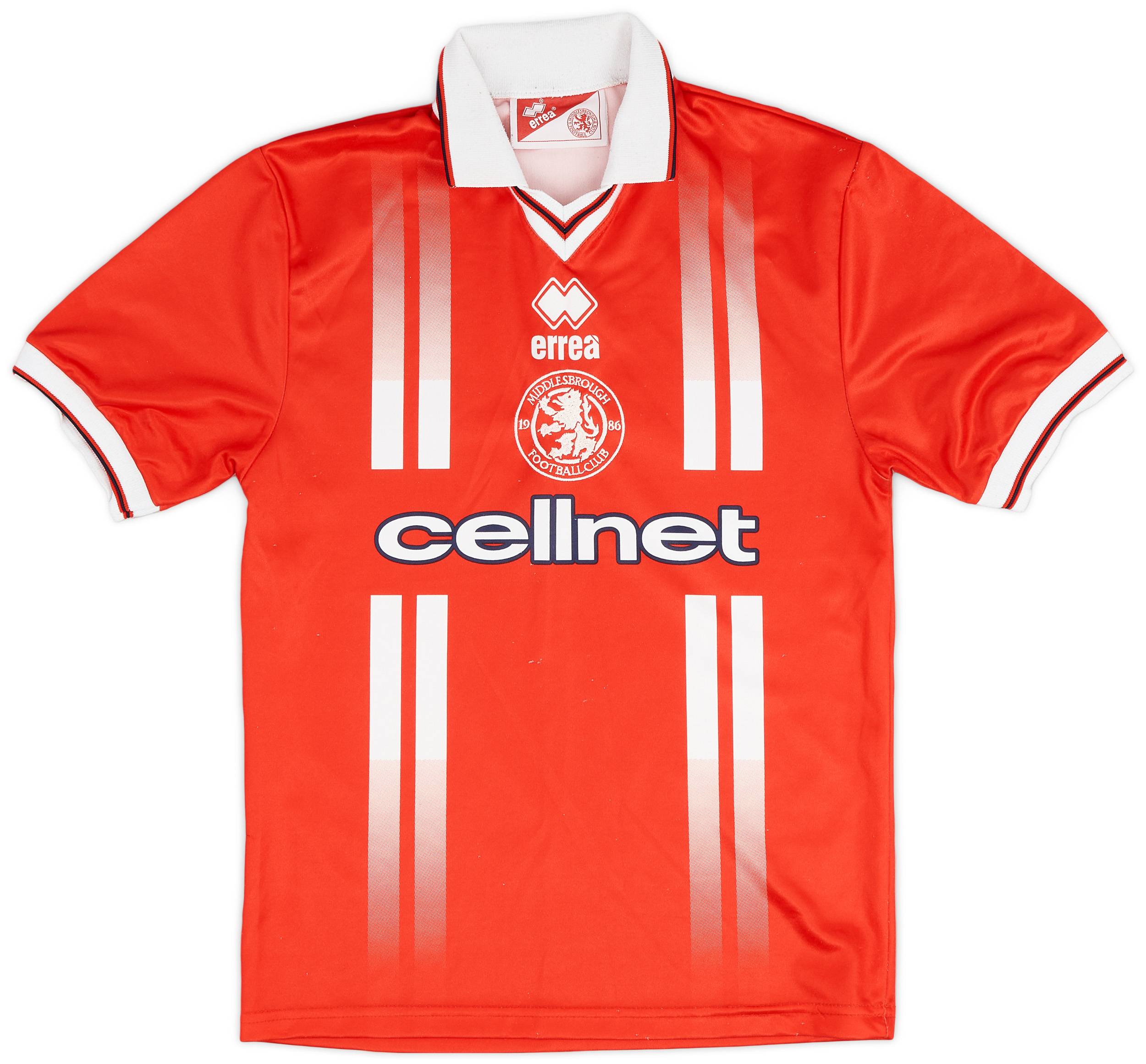 1998-99 Middlesbrough Home Shirt - 8/10 - (Y)