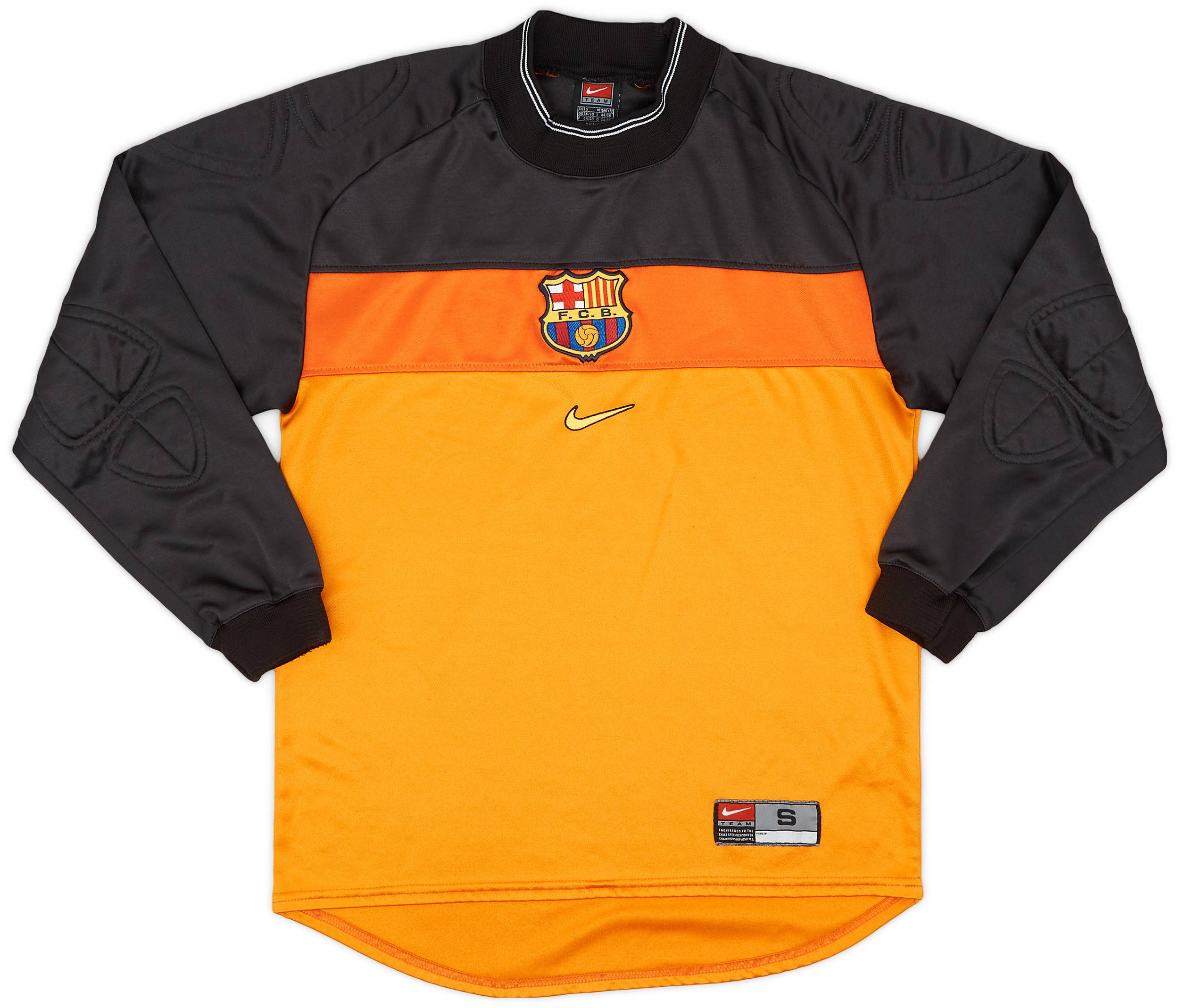 1999-00 Barcelona GK Shirt - 9/10 - (S)