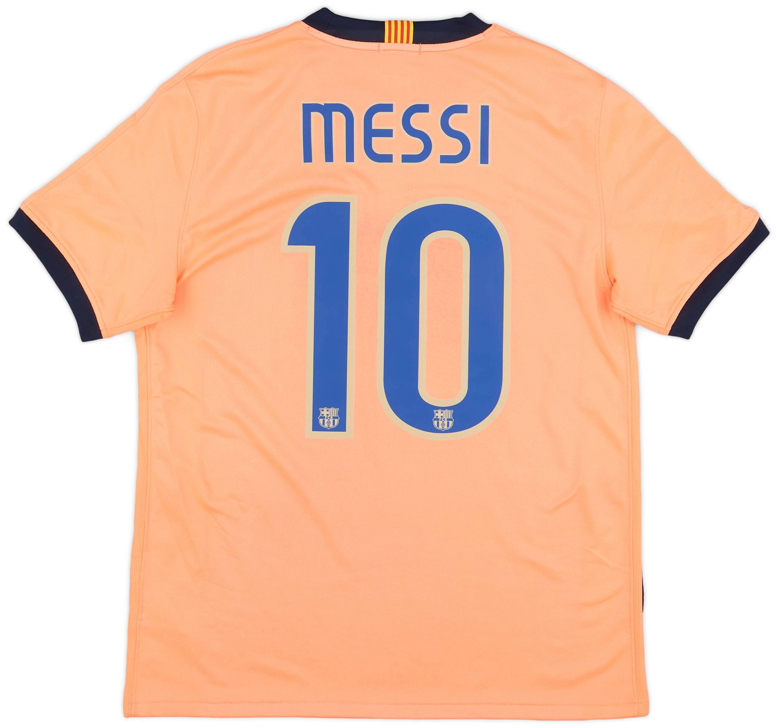2009-10 Barcelona Away Shirt Messi #10 - 6/10 - (M)