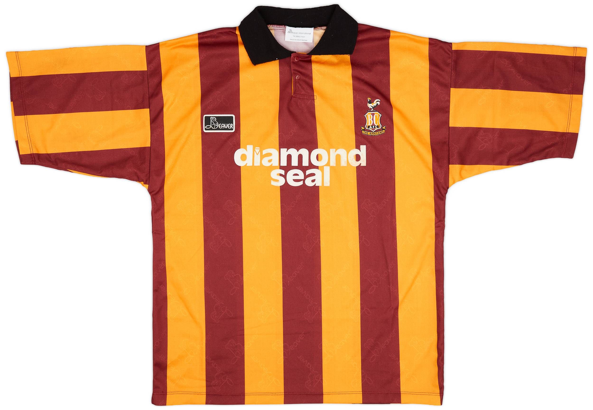 1994-96 Bradford Home Shirt - 8/10 - (XL)