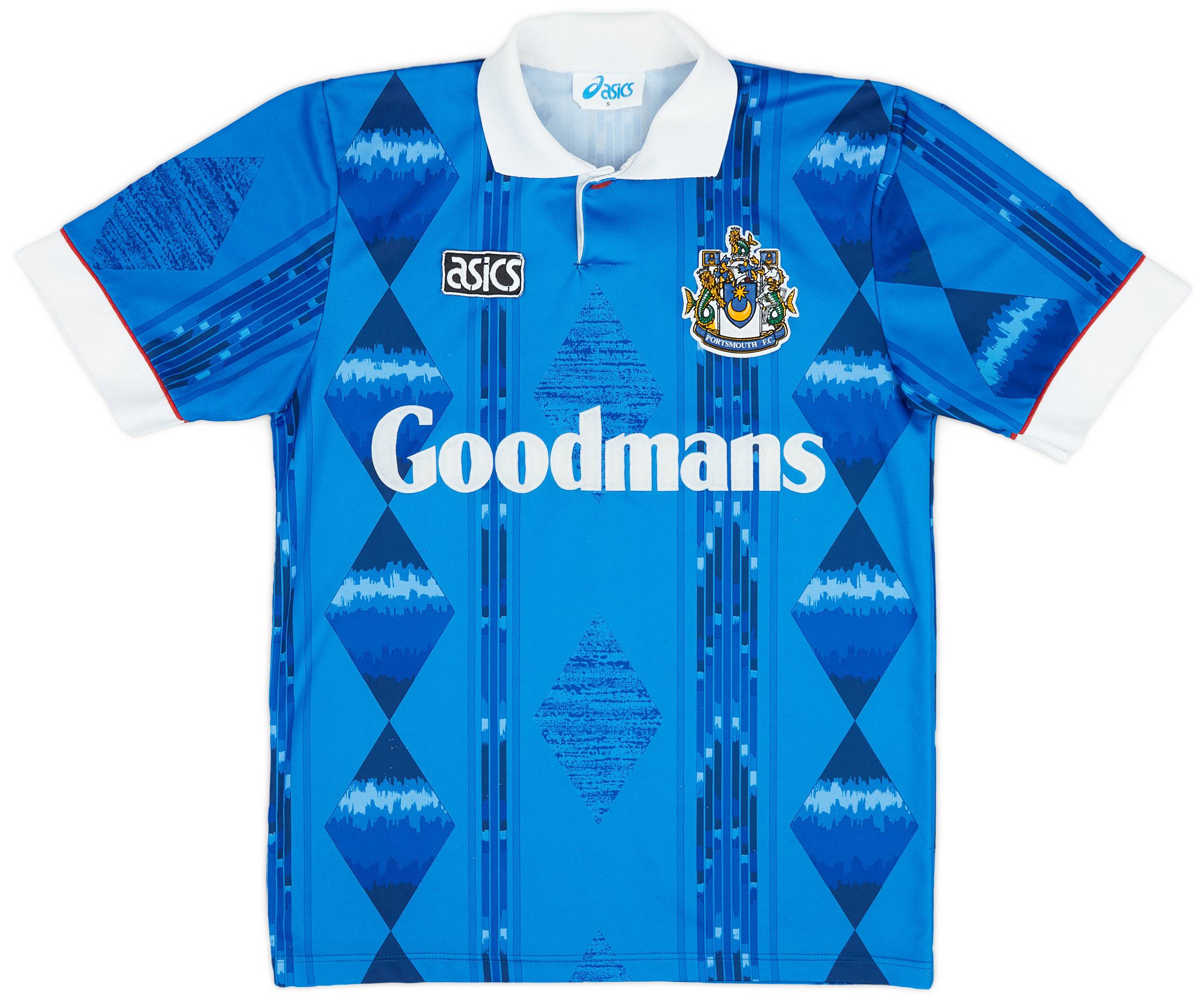 1993-95 Portsmouth Home Shirt - 8/10 - (S)