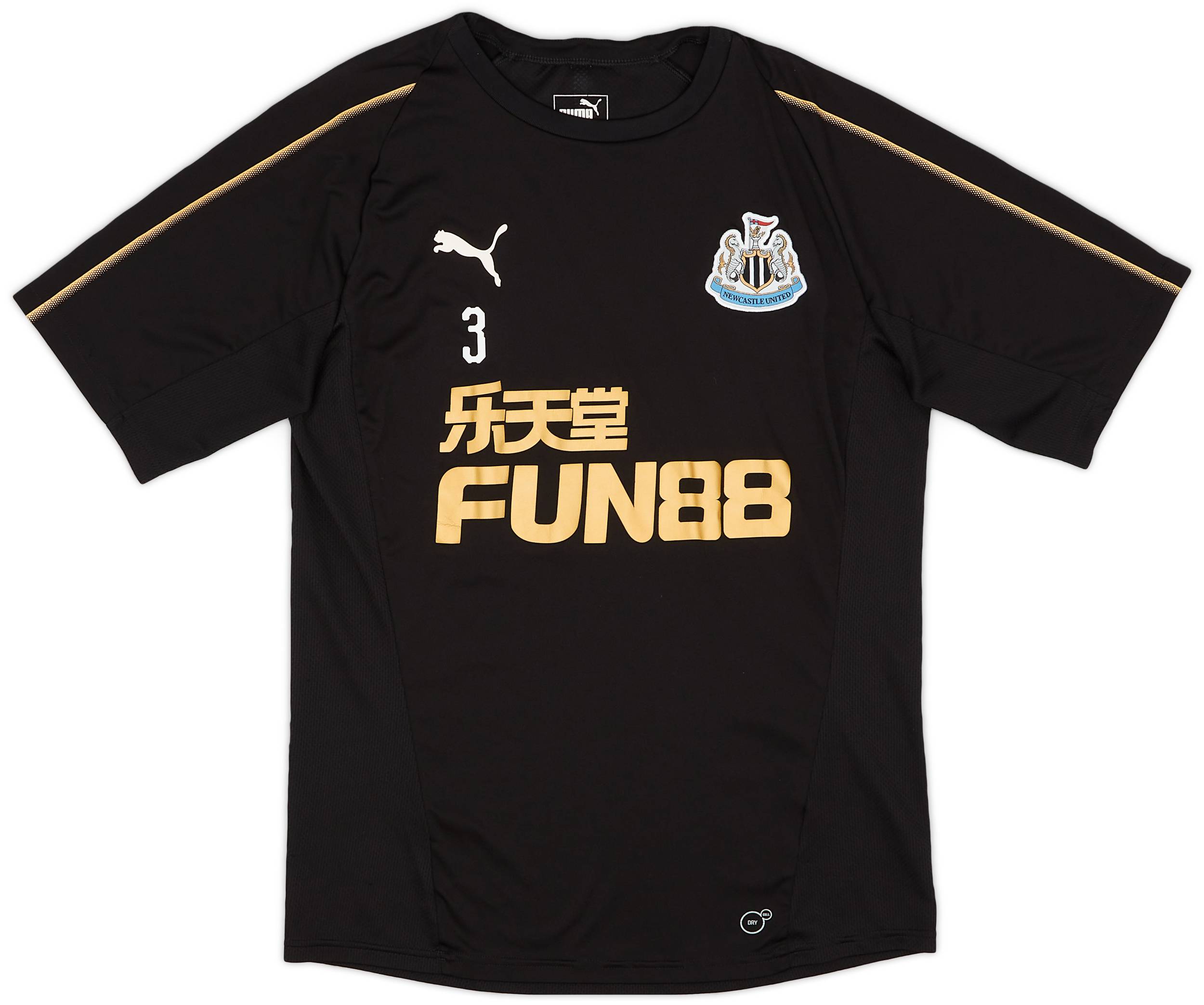 2018-19 Newcastle Player Issue Puma Training Shirt #3 - 9/10 - (M)