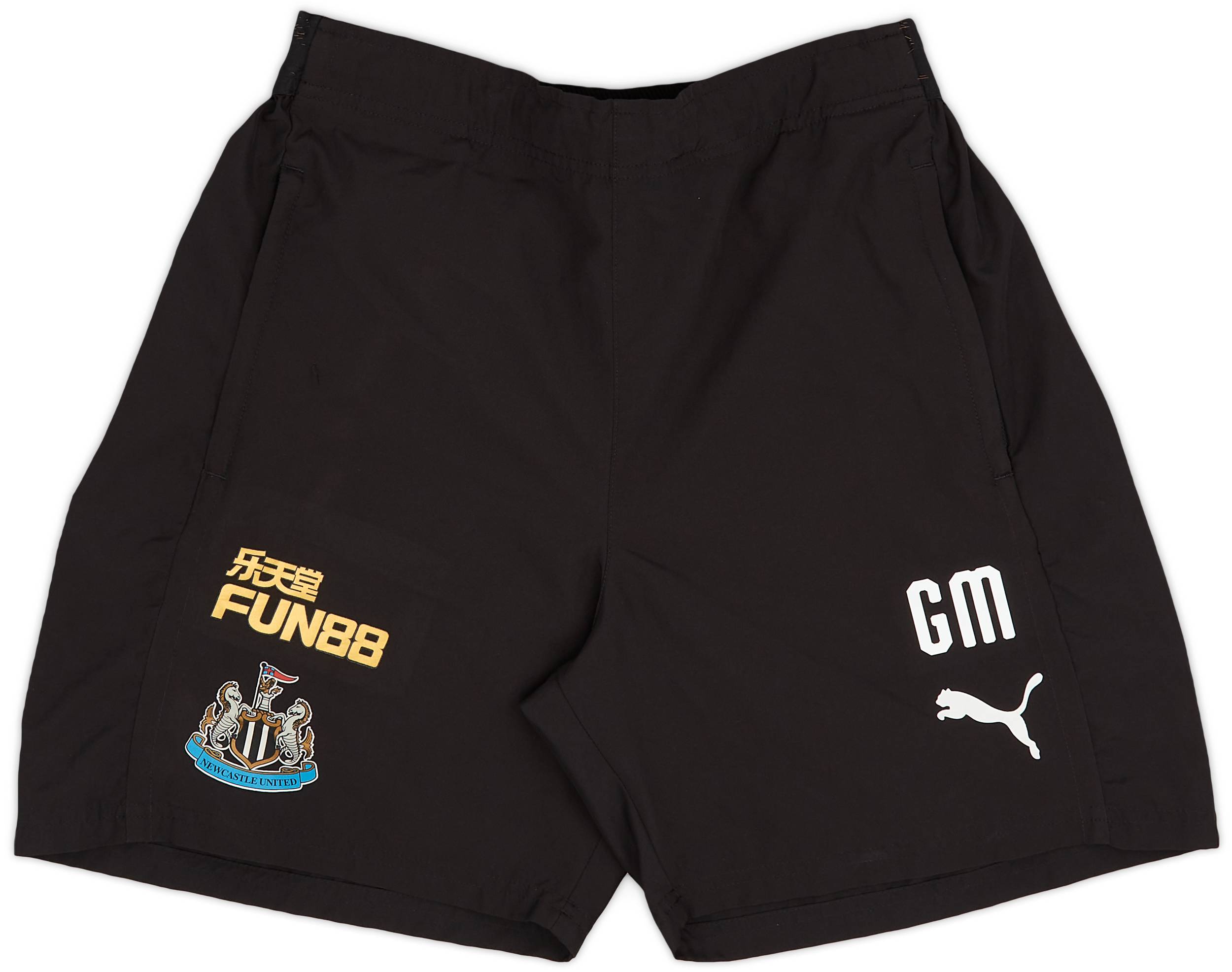 2017-18 Newcastle Staff Issue Puma Training Shorts - 8/10 - (M)