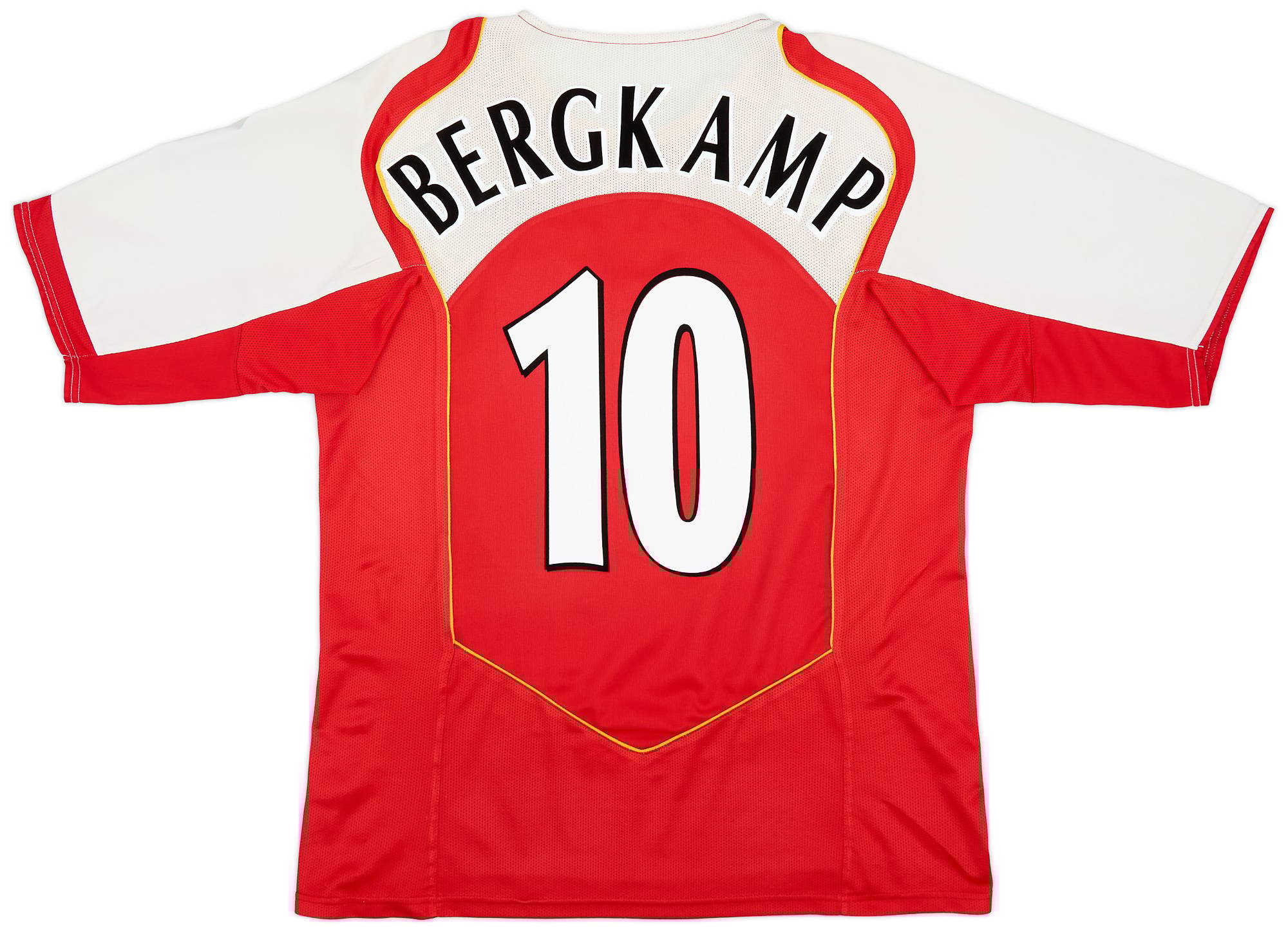 2004-05 Arsenal Home Shirt Bergkamp #10 - 7/10 - (L)