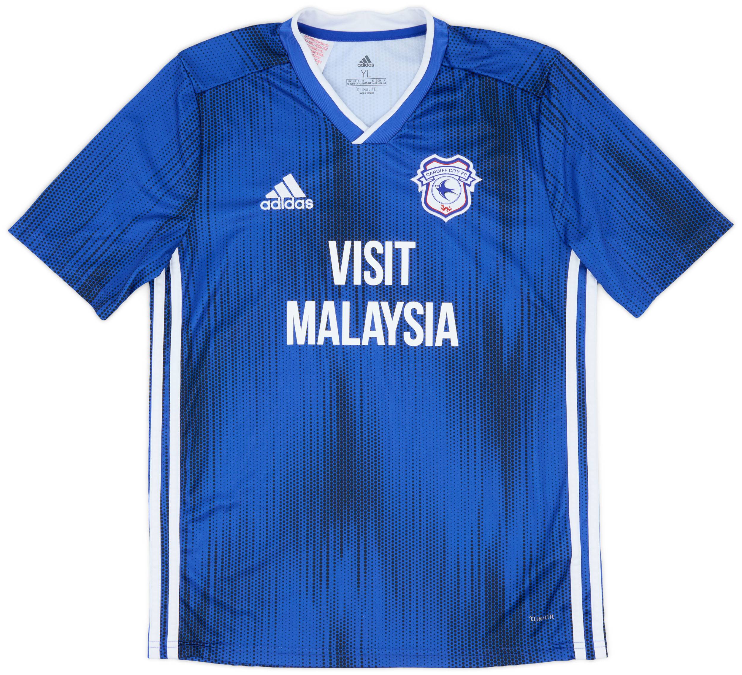 2019-20 Cardiff City Home Shirt - 10/10 - (L.Boys)