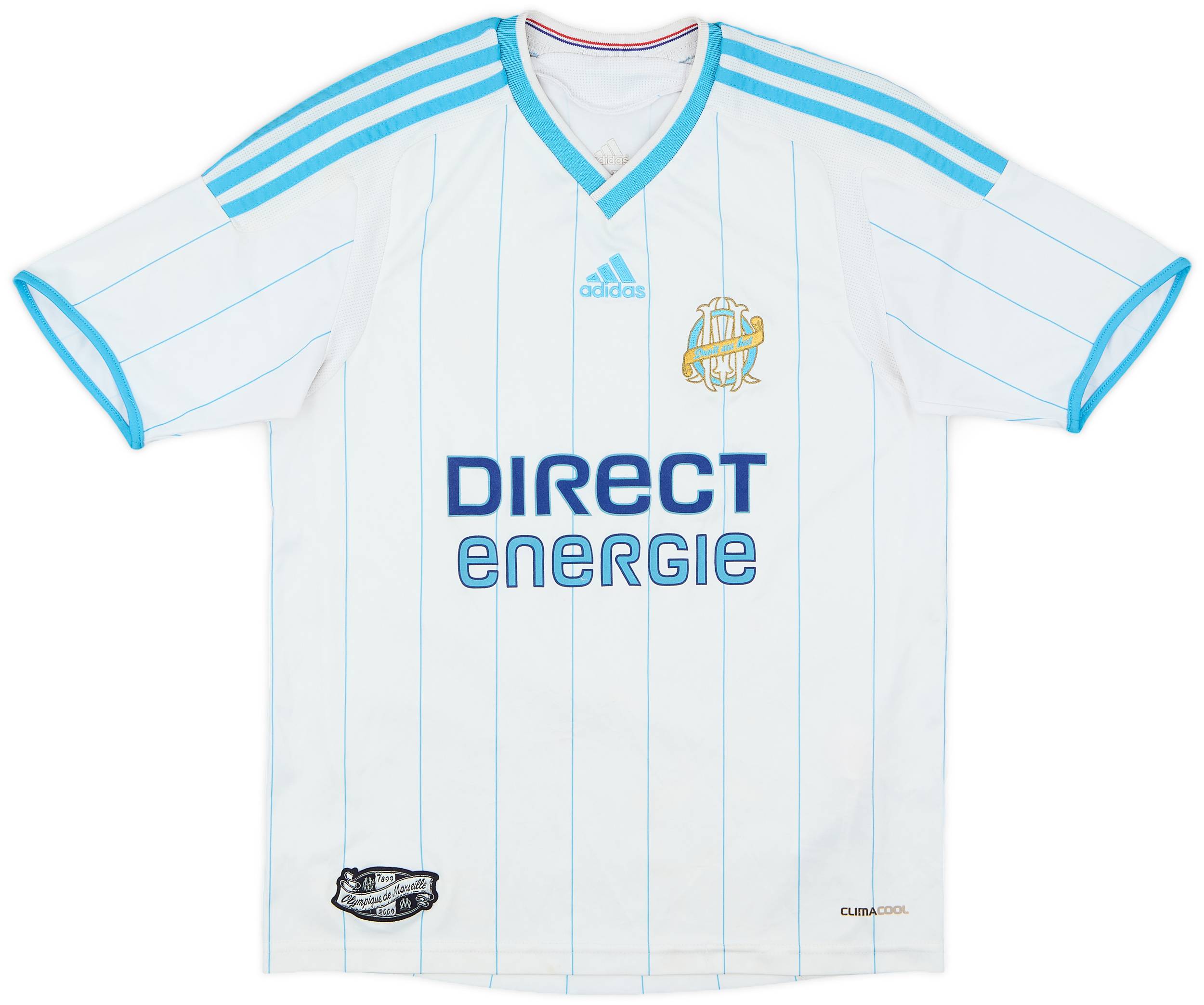 2008-09 Olympique Marseille Home Shirt - 7/10 - (M.Boys)