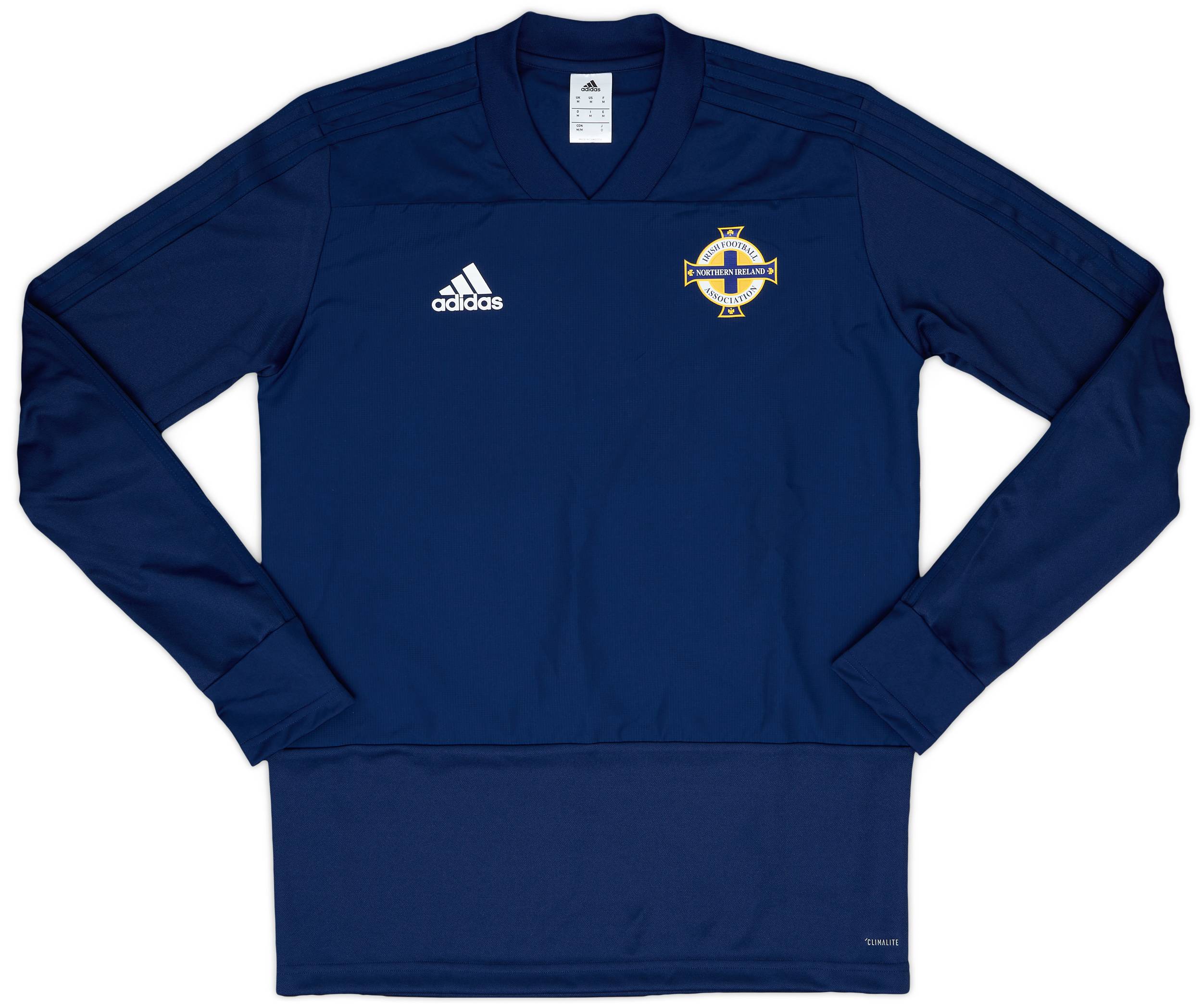 2018 19 Northern Ireland adidas Drill Top 9 10 M