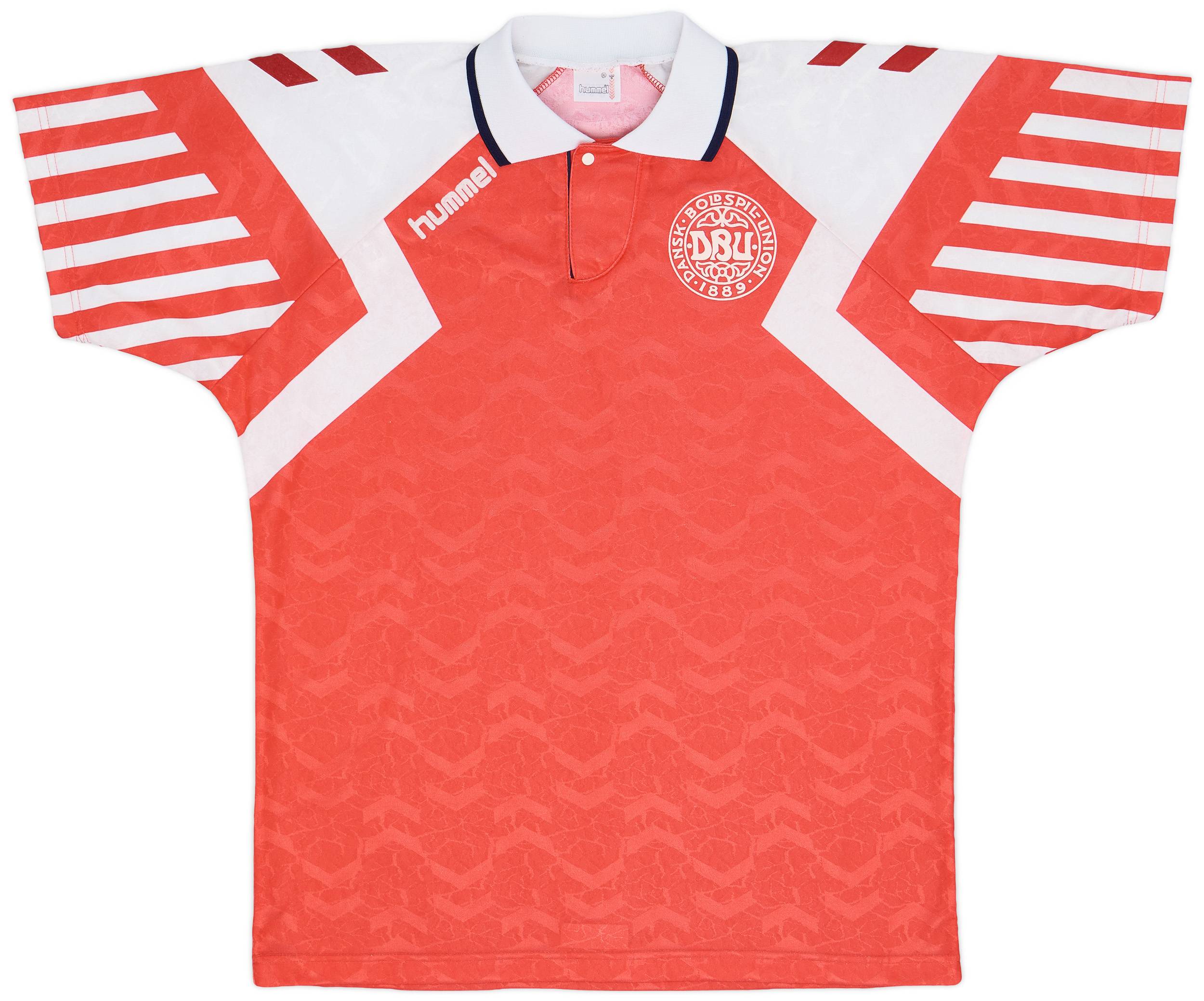 1992-93 Denmark Home Shirt - 8/10 - (XL)
