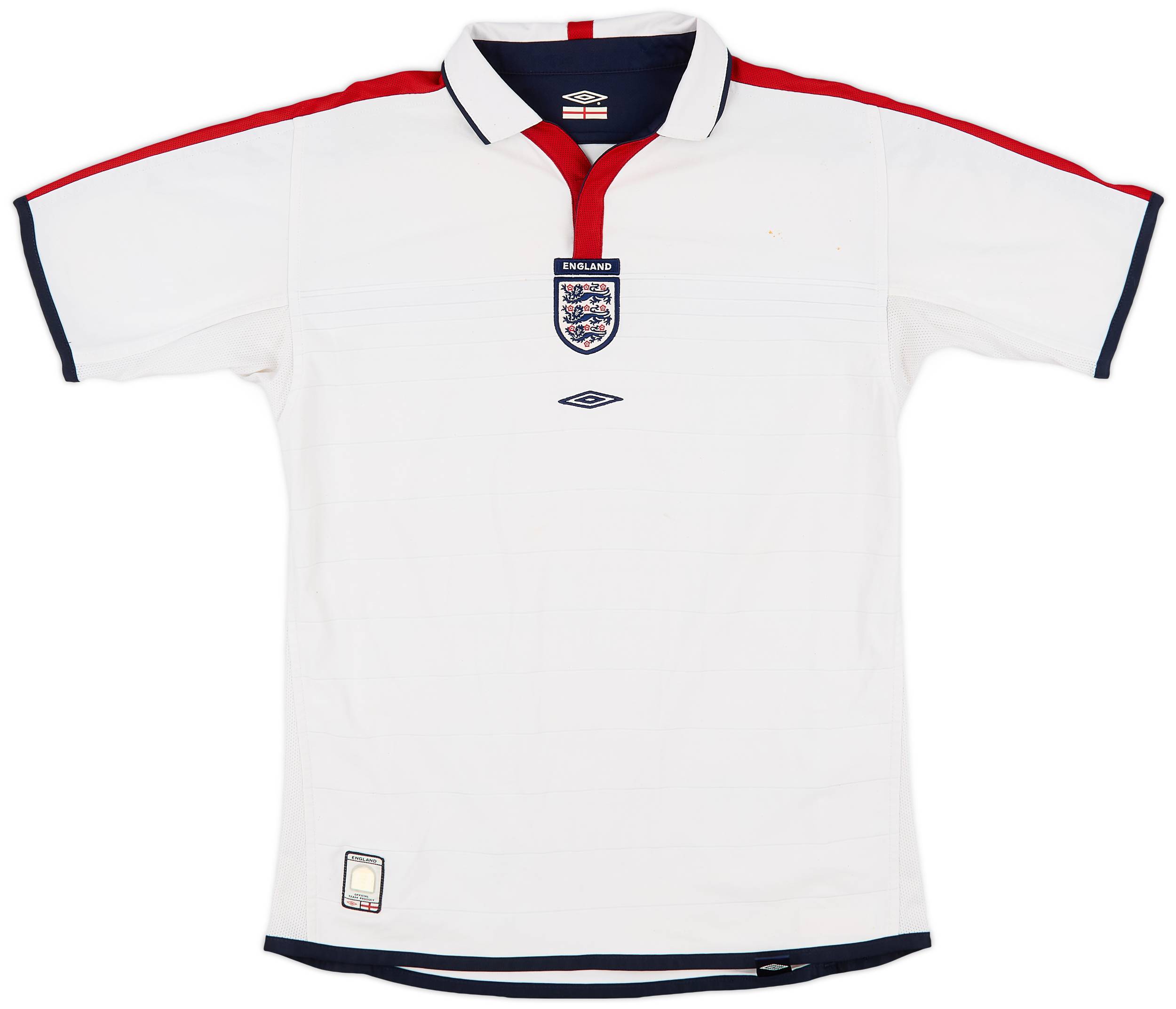 2003-05 England Home Shirt - 5/10 - (XL.Boys)