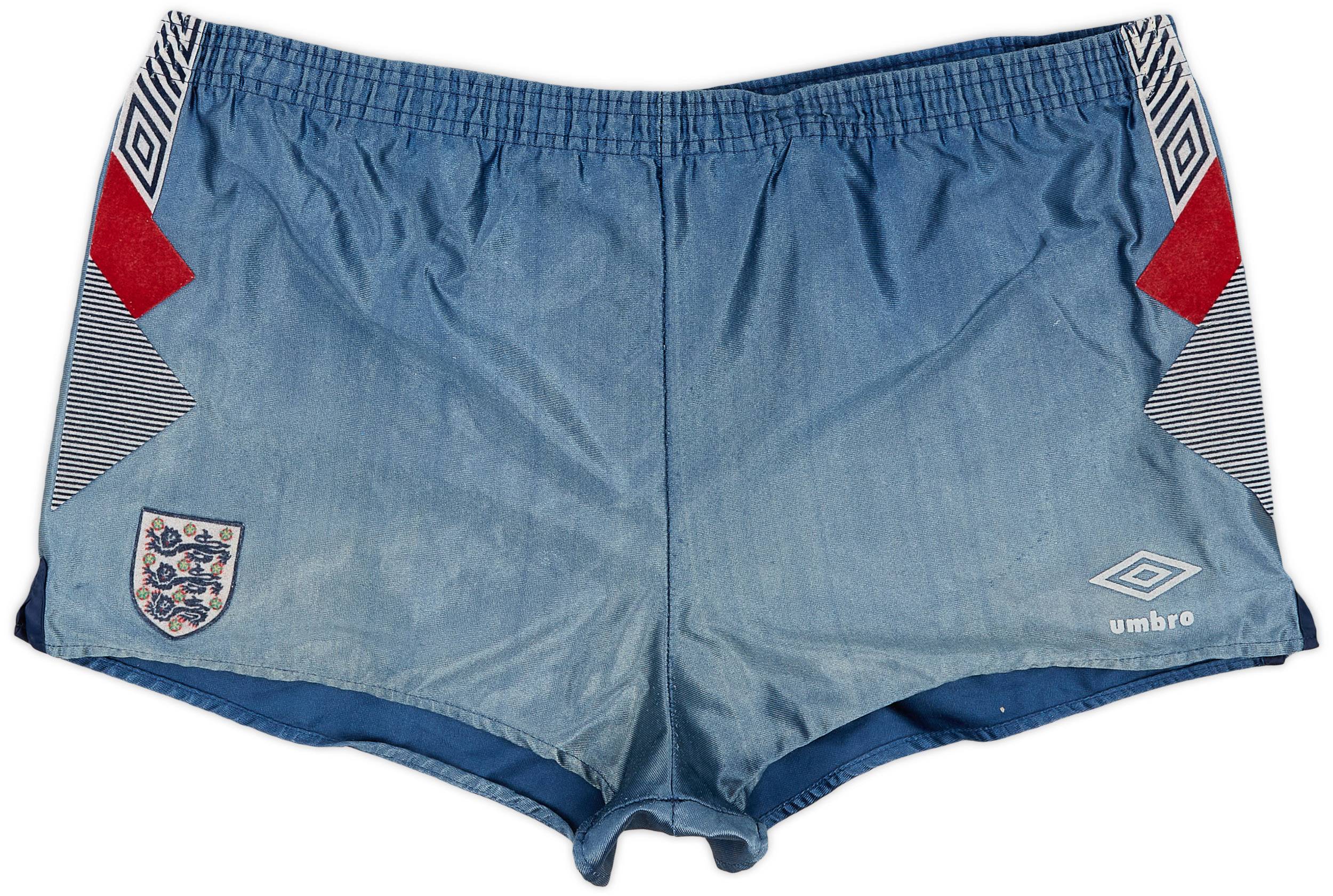 1990-92 England Home Shorts - 4/10 - (XL)