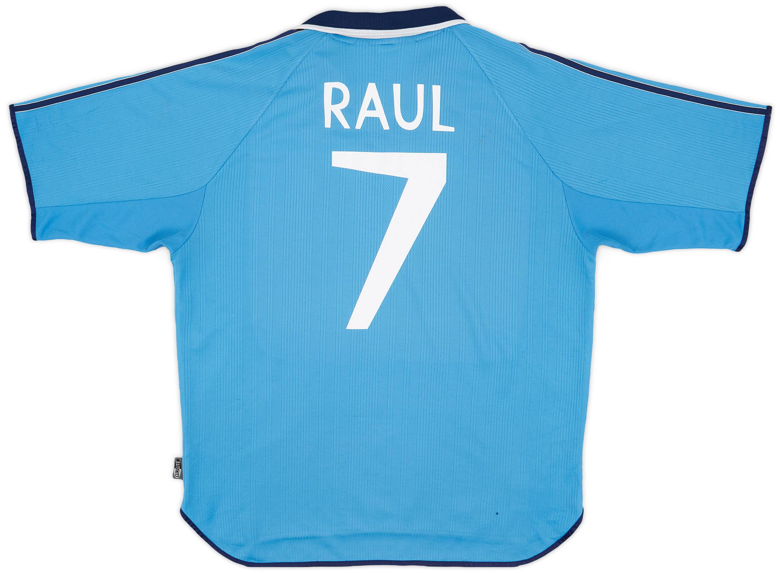 1999-00 Real Madrid Third Shirt Raul #7 - 6/10 - (XL)