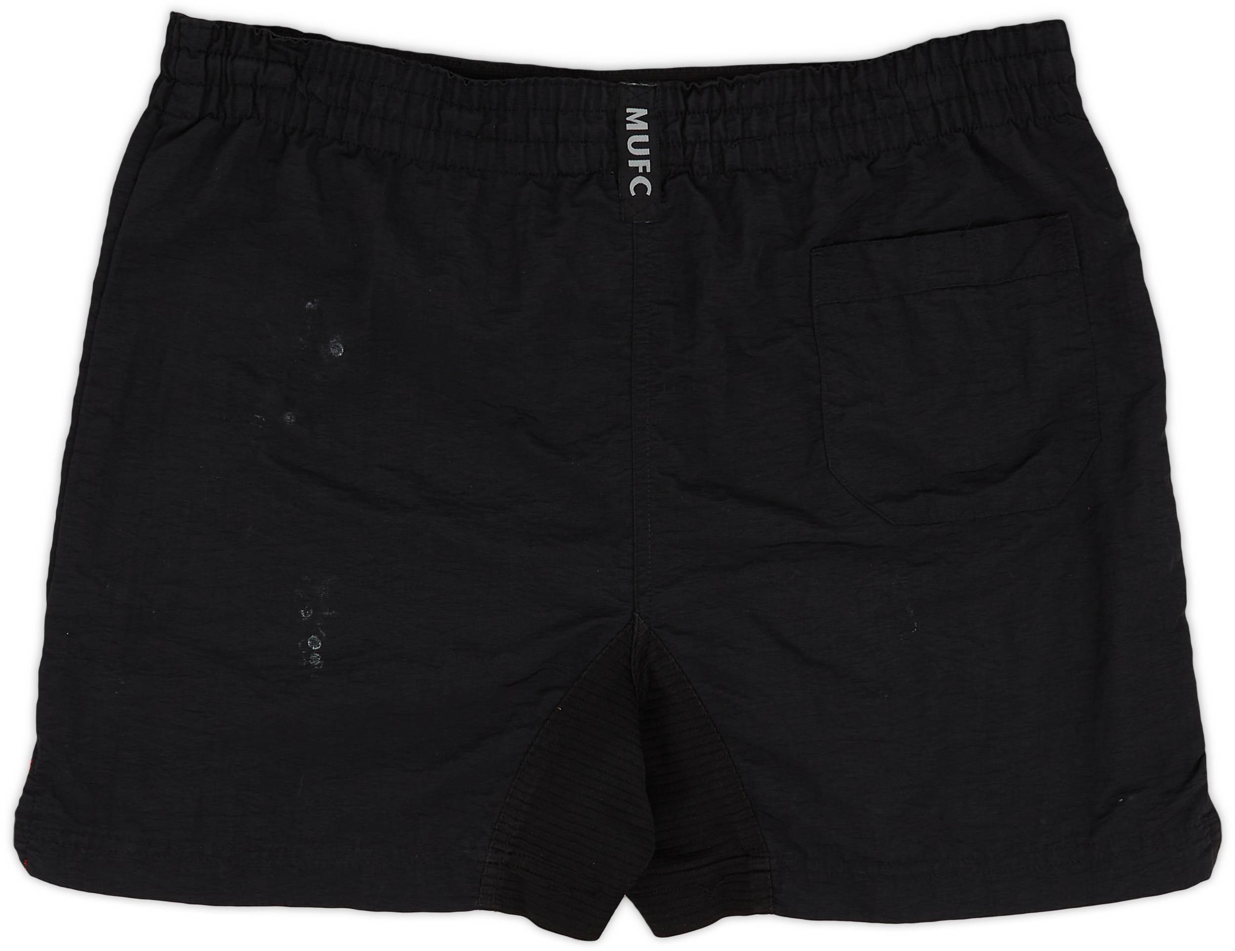 1999-00 Manchester United Away Shorts - 5/10 - (XL.Boys)