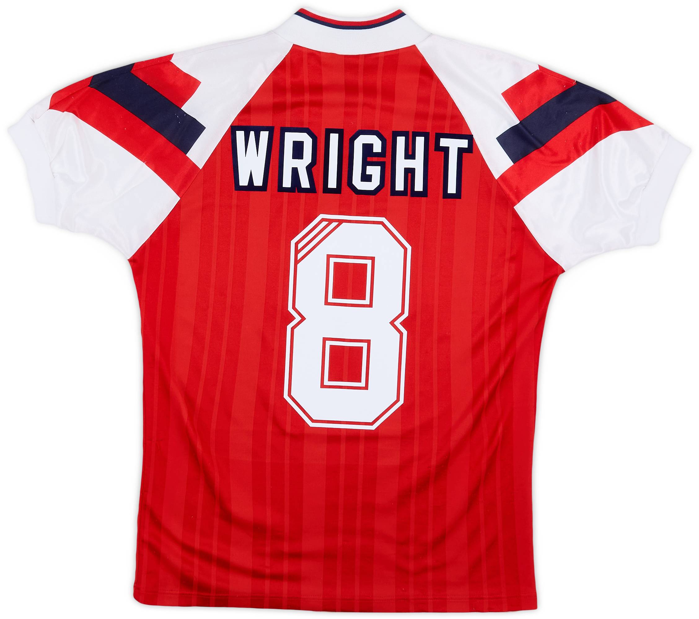 1992-94 Arsenal Home Shirt Wright #8 - 7/10 - (S)