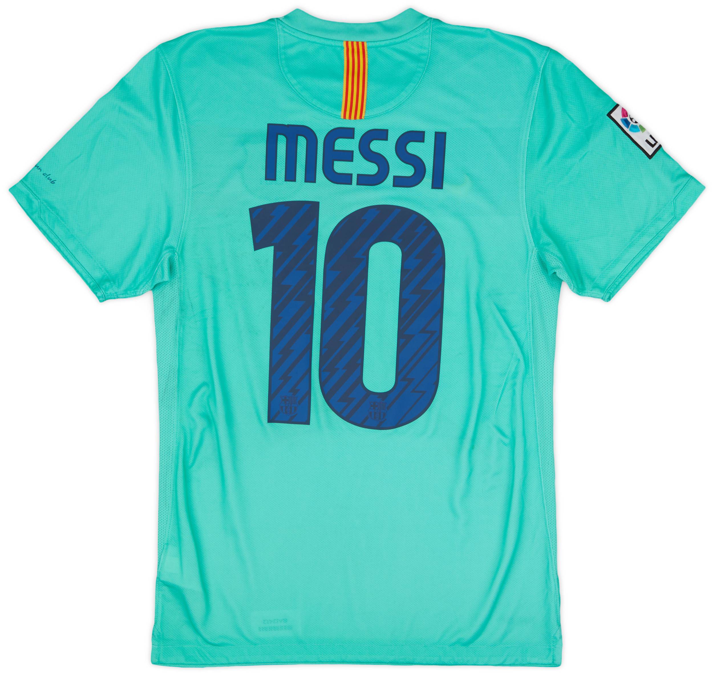2010-11 Barcelona Away Shirt Messi #10 - 9/10 - (S)