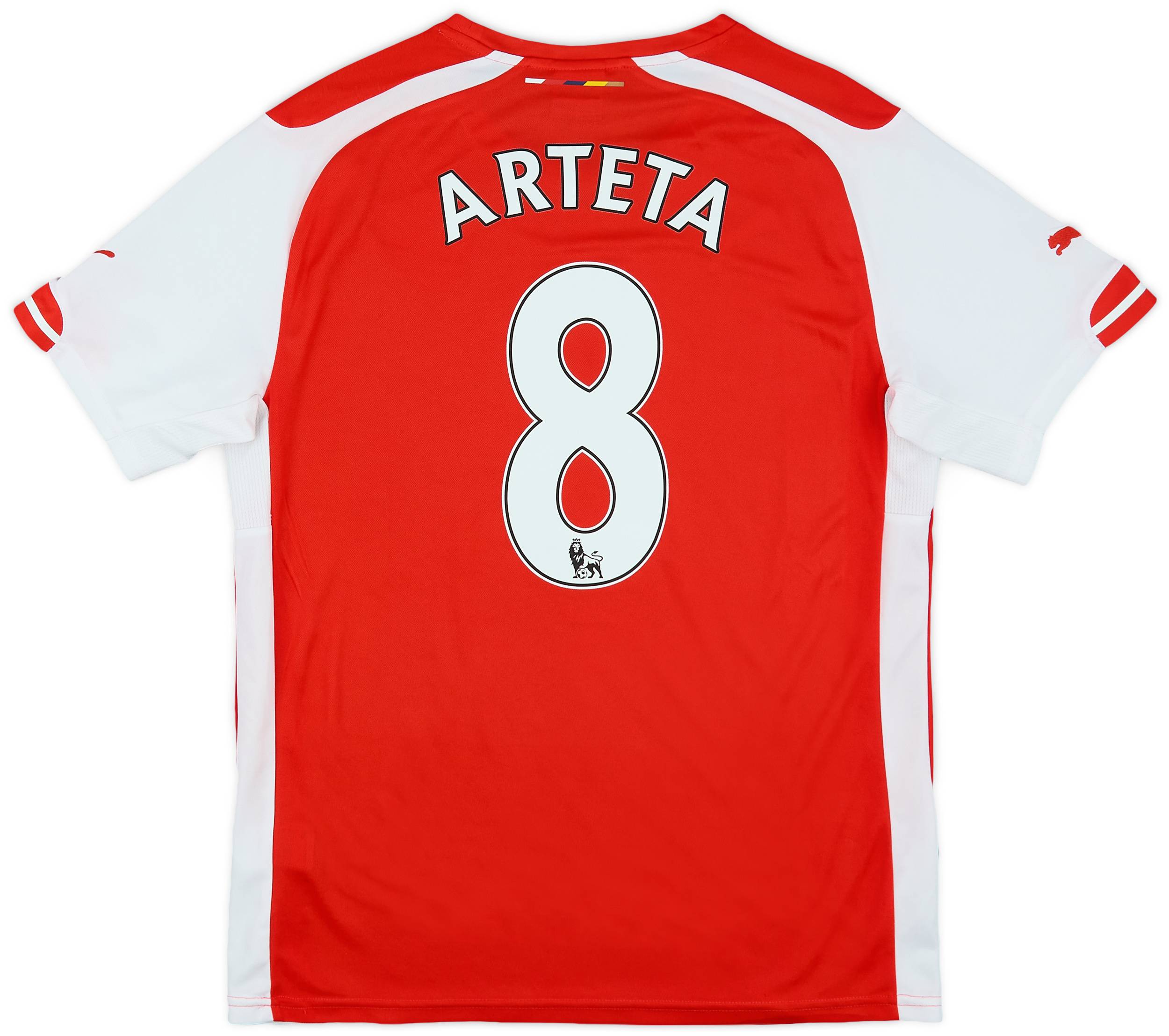 2014-15 Arsenal Home Shirt Arteta #8