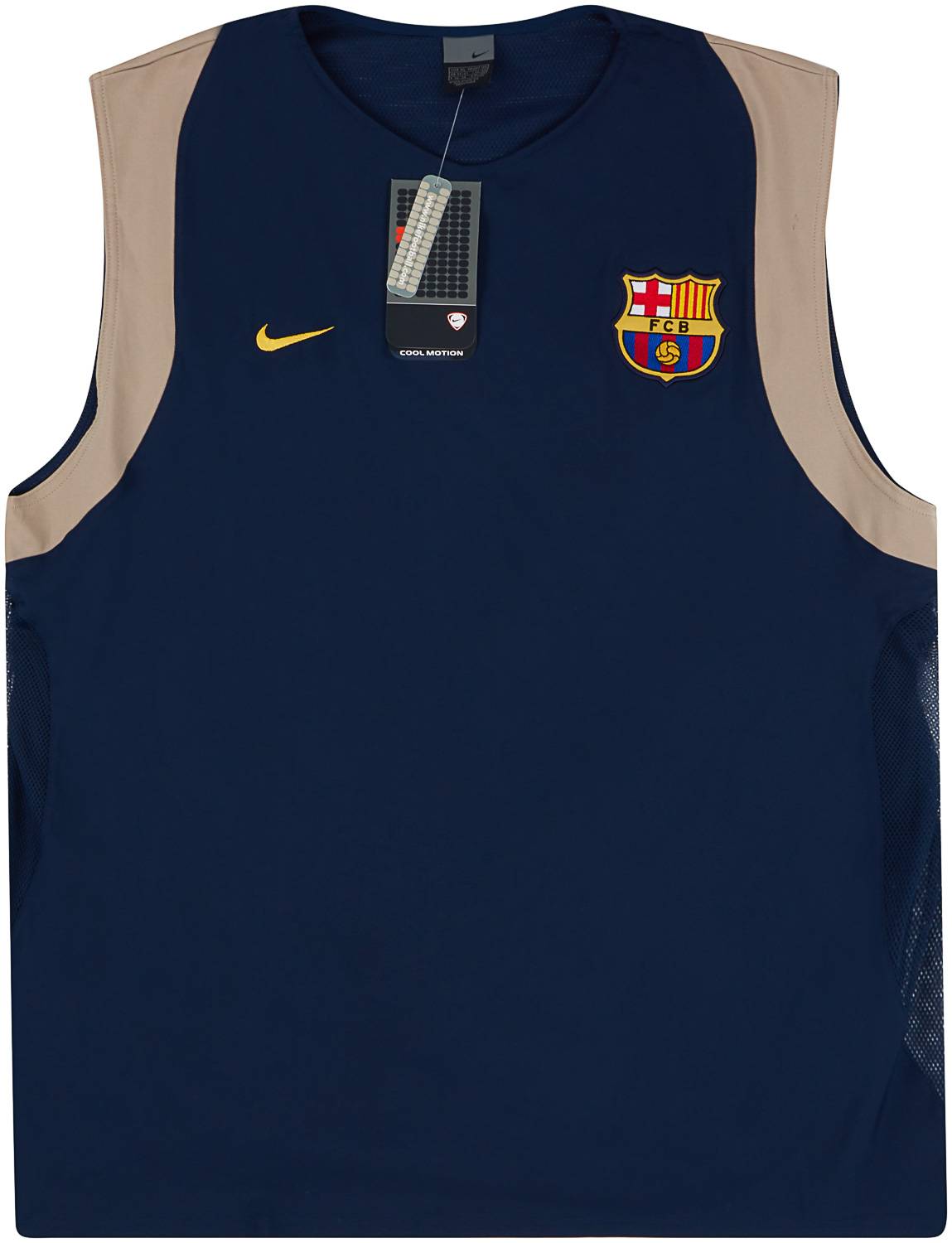 2003-04 Barcelona Nike Training Vest (XXL)