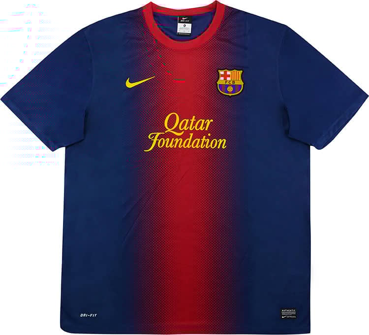 2012-13 Barcelona Basic Home Shirt - 8/10 - (S)