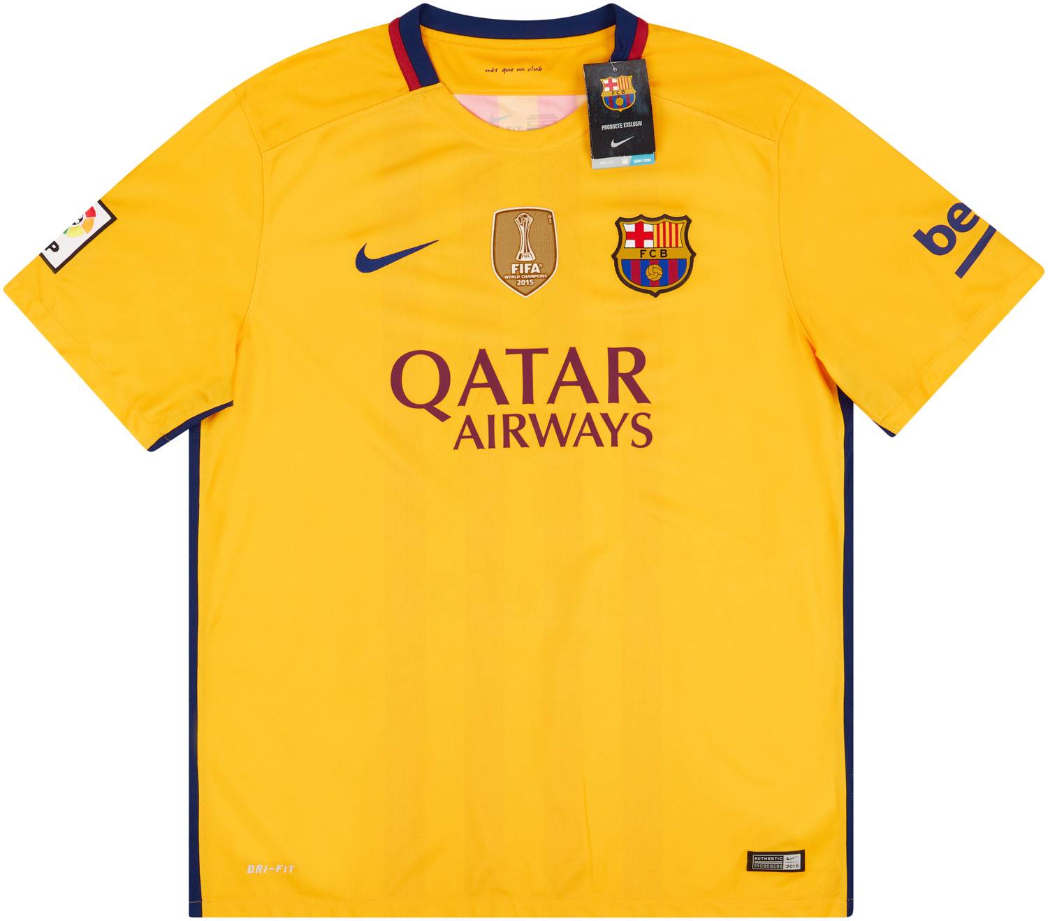 2015-16 Barcelona Away Shirt