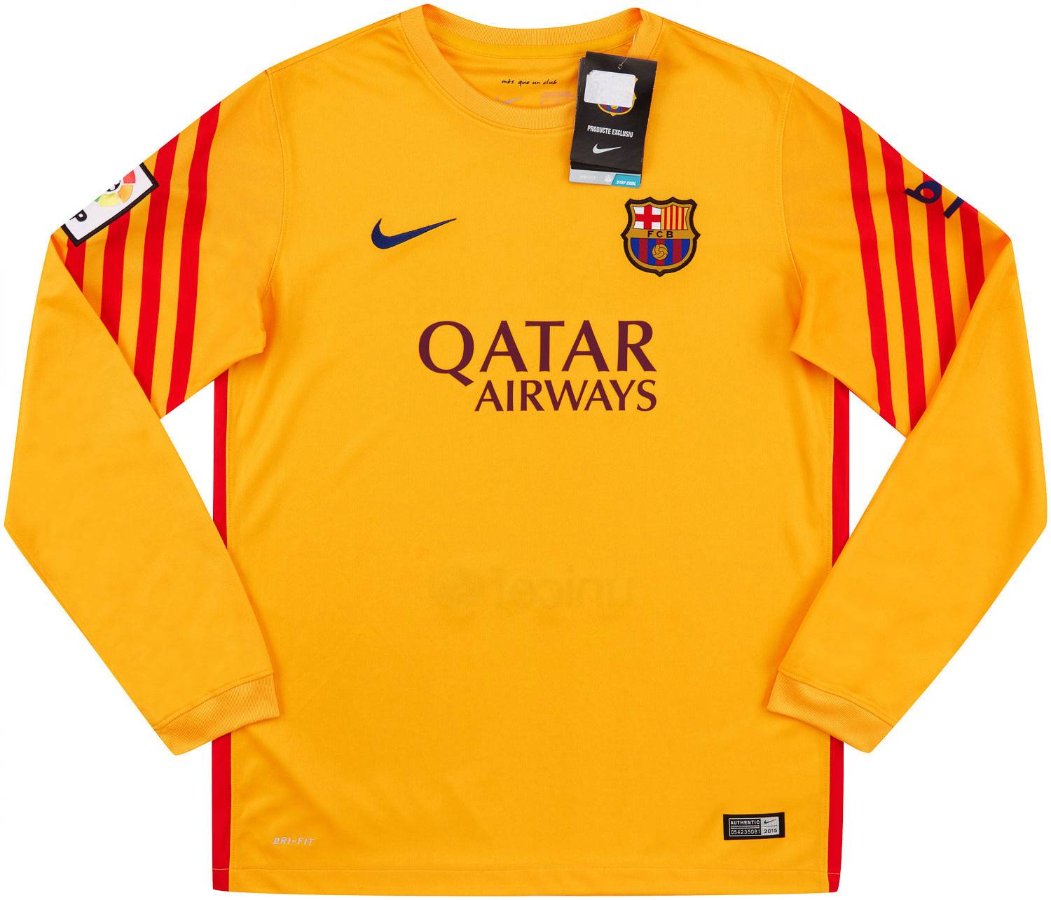 2015-16 Barcelona GK Home Shirt XL.Kids