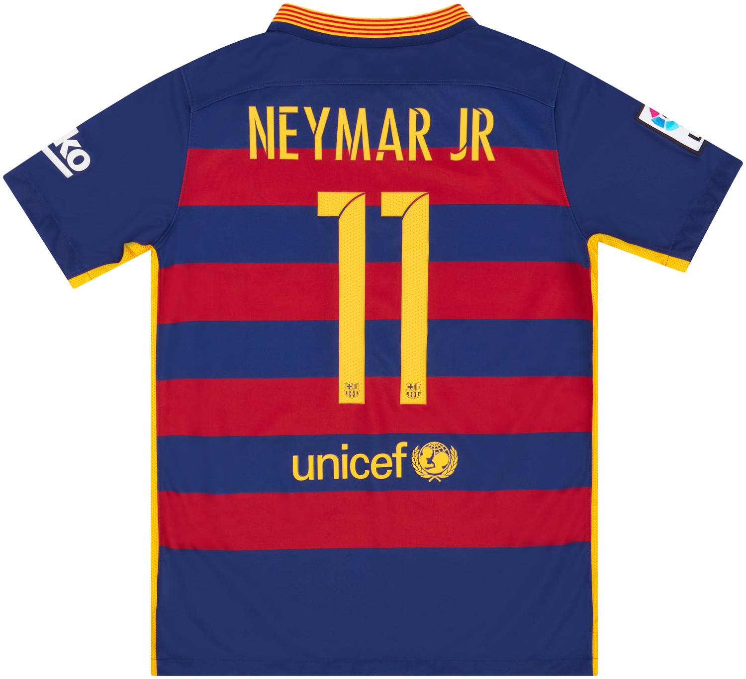 2015-16 Barcelona Home Shirt Neymar Jr #11 KIDS