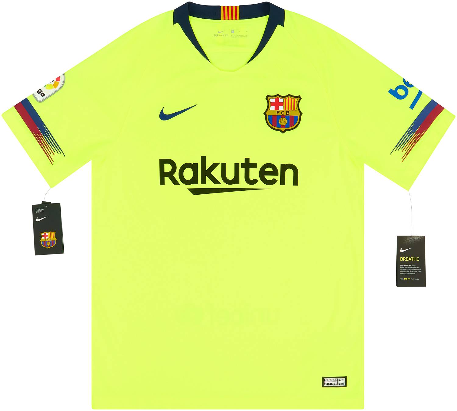2018 19 Barcelona Away Shirt