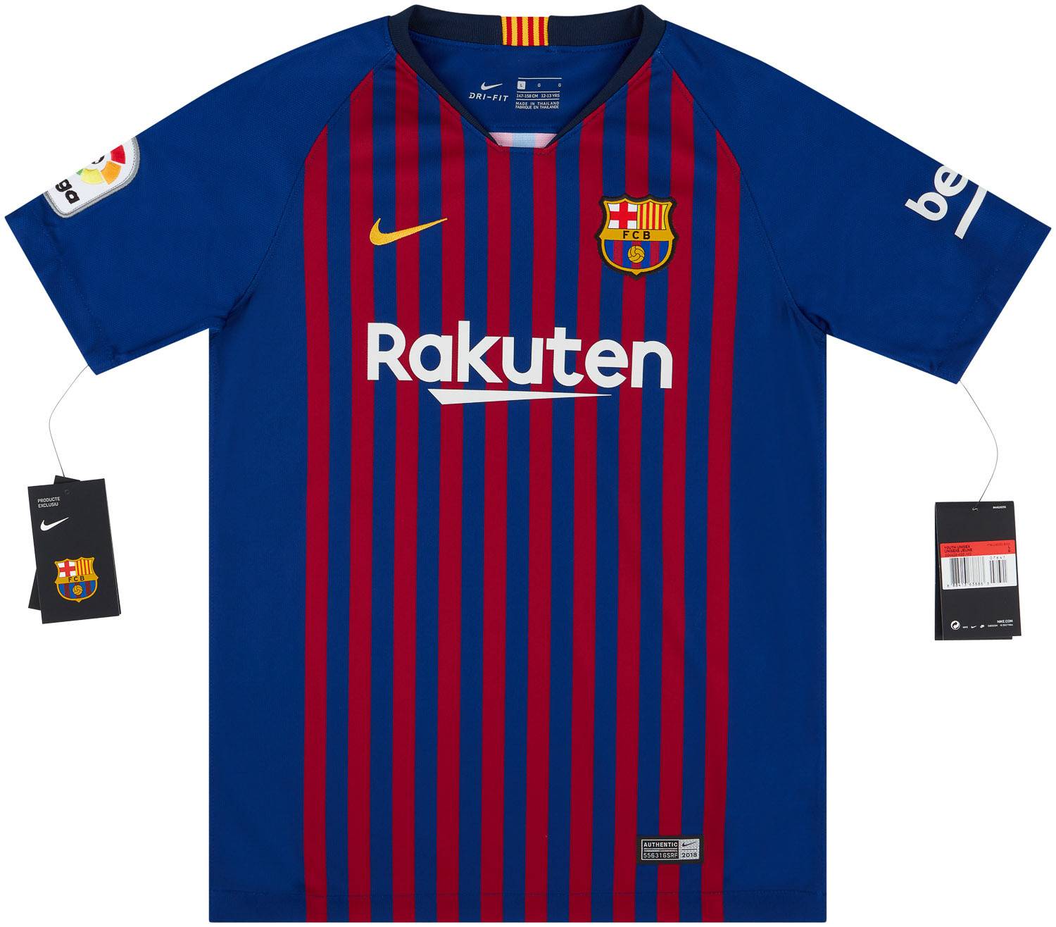 2018-19 Barcelona Home Shirt - NEW - KIDS