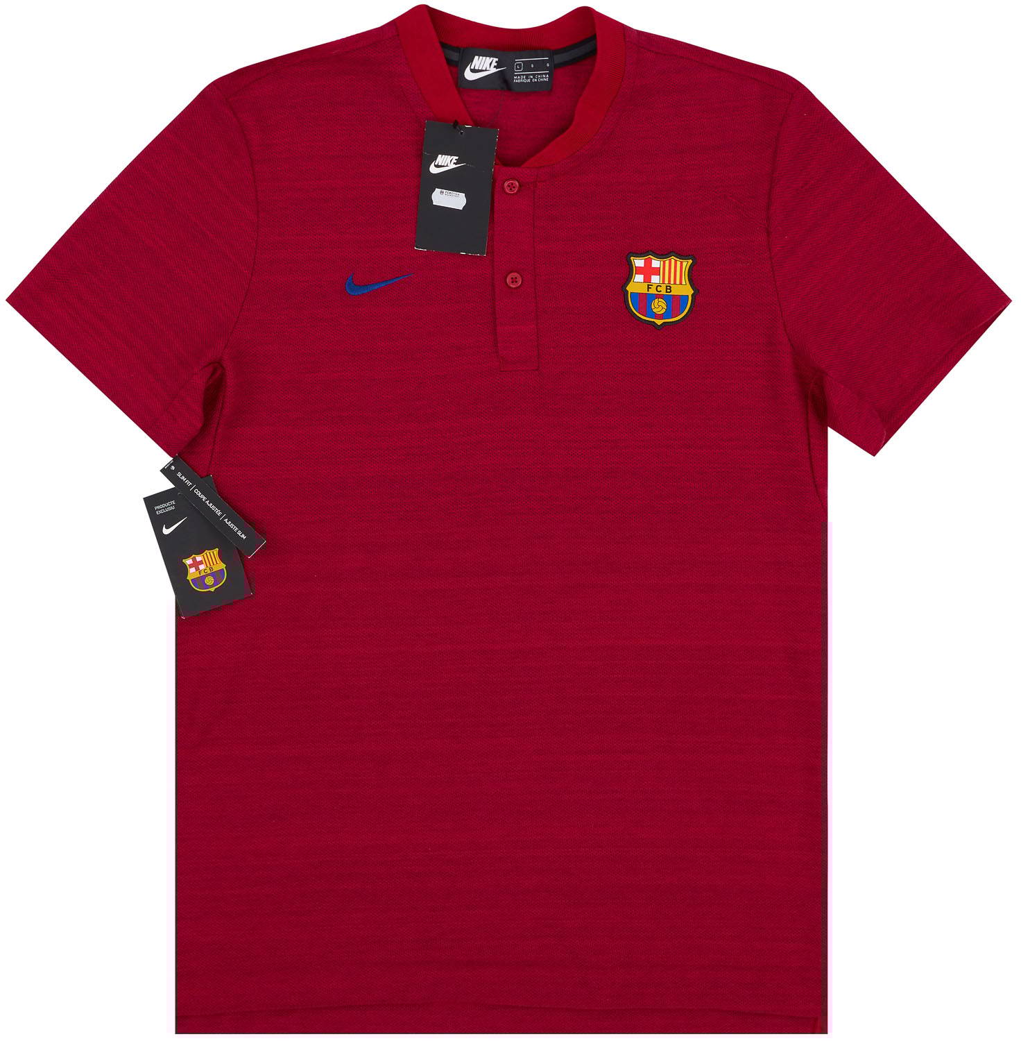 2018-19 Barcelona Nike Polo T-Shirt