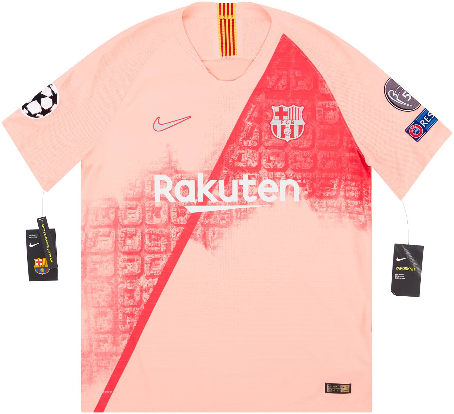 2018-19 Barcelona Authentic Third CL Shirt