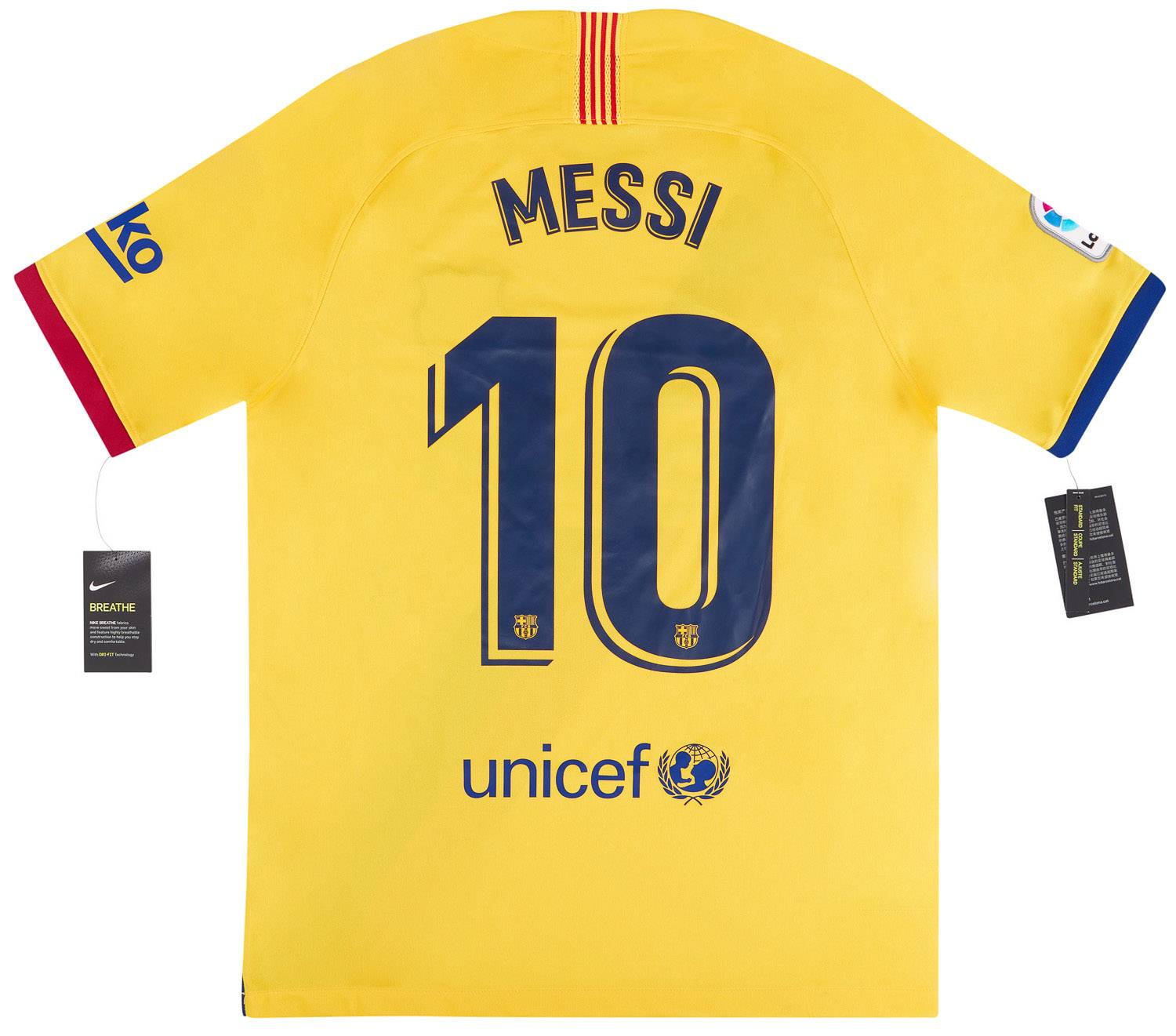 2019-20 Barcelona Away Shirt Messi #10 - NEW