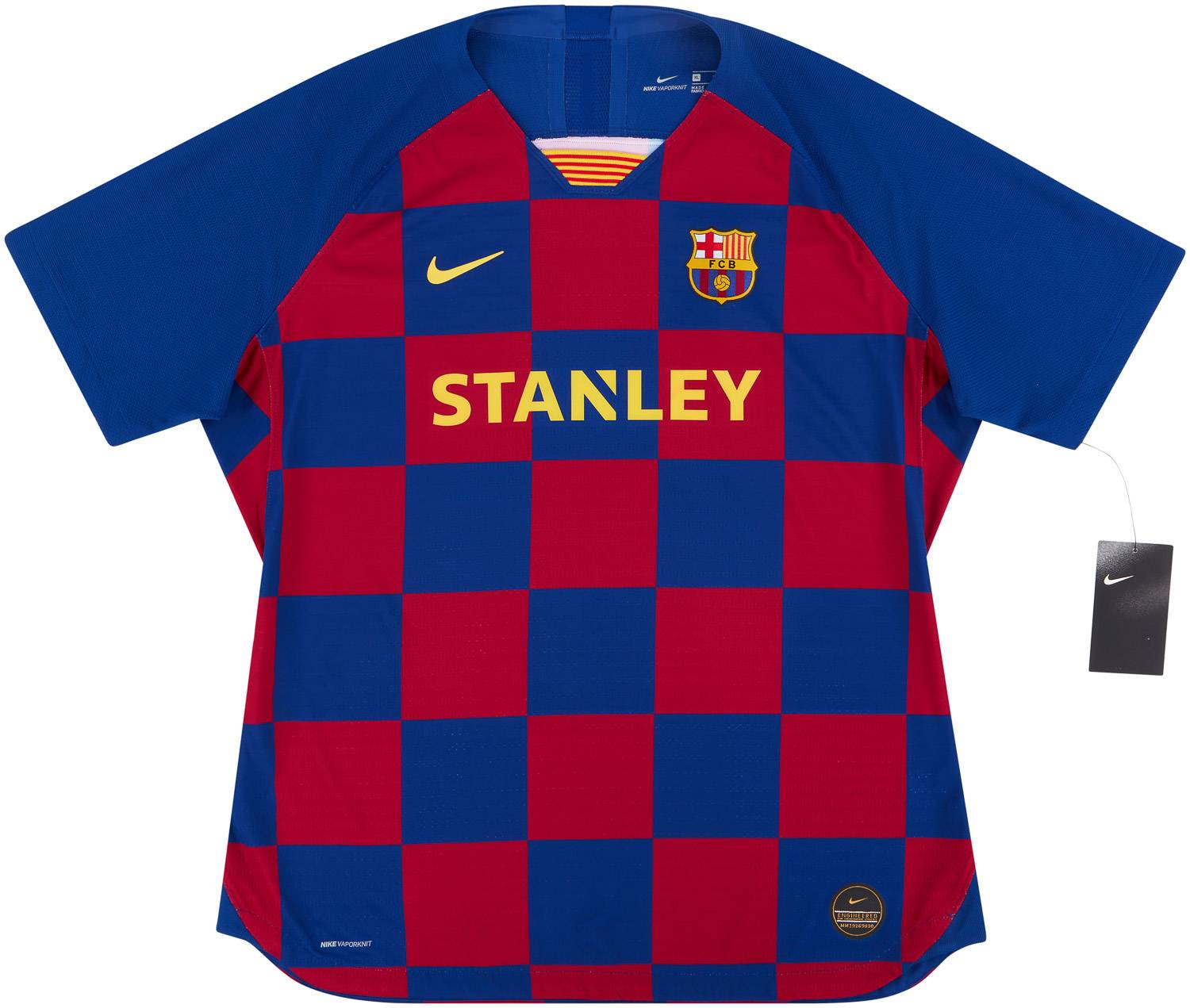 2019-20 Barcelona Women's Player Issue Vaporknit Home Shirt