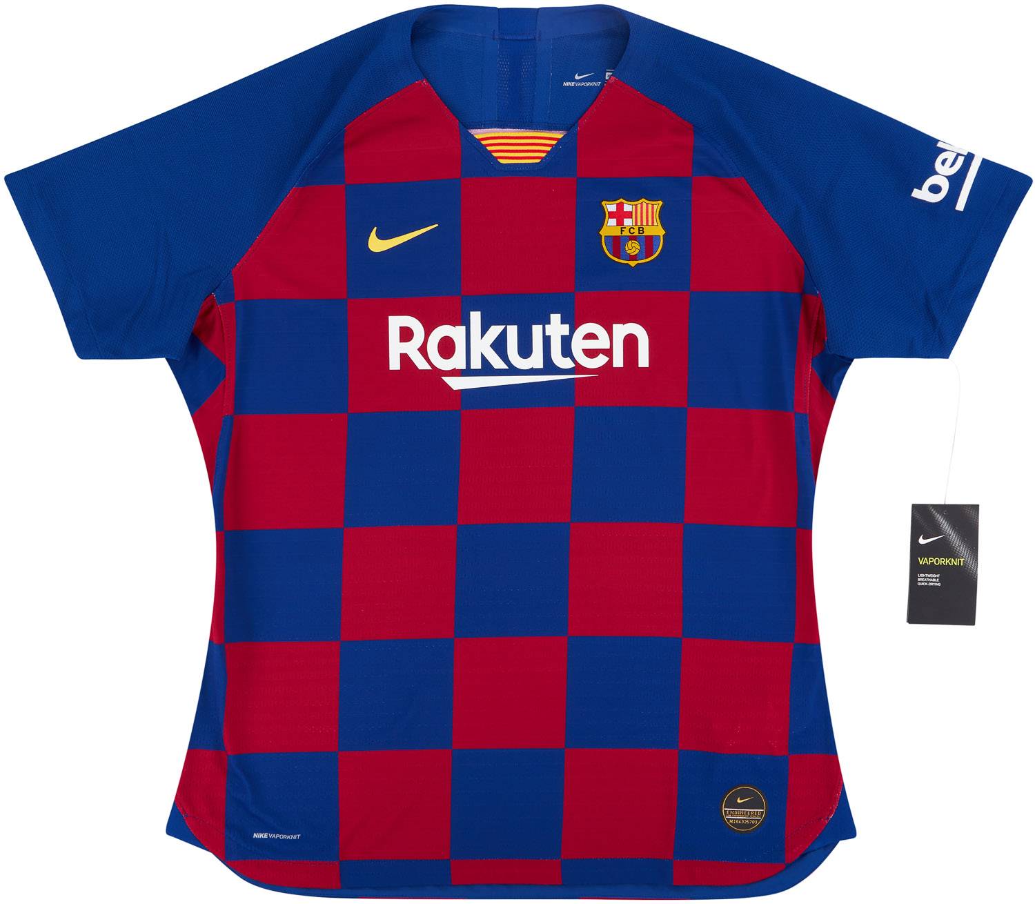 2019-20 Barcelona Player Issue Vaporknit Home Shirt Womens