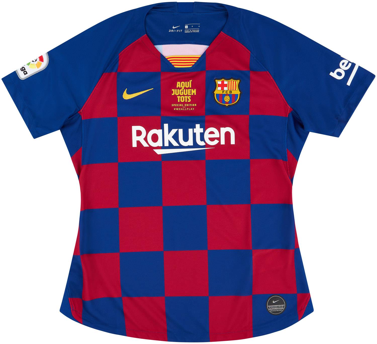 2019-20 Barcelona Special Edition #WEALLPLAY Home Shirt Womens