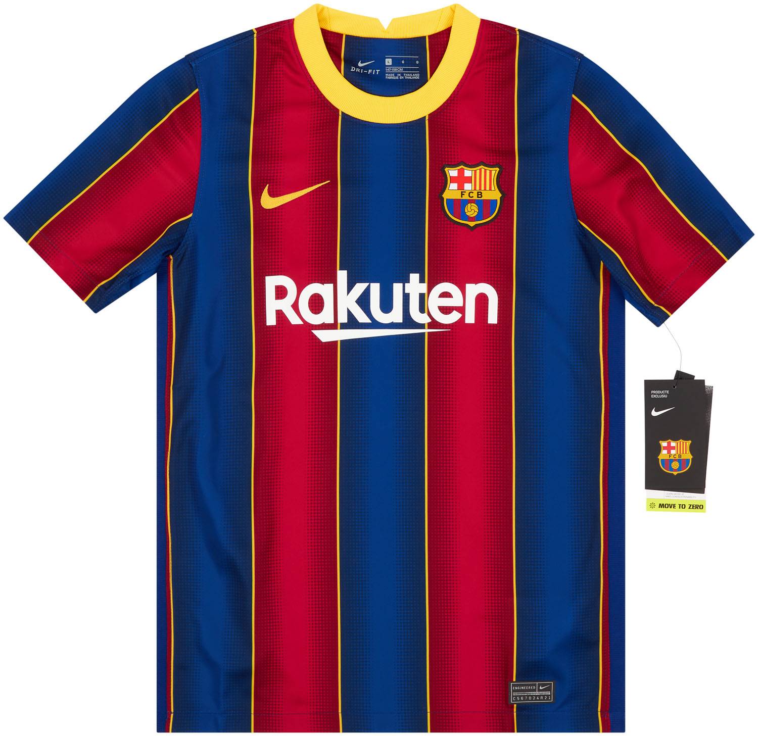 2020-21 Barcelona Home Shirt KIDS