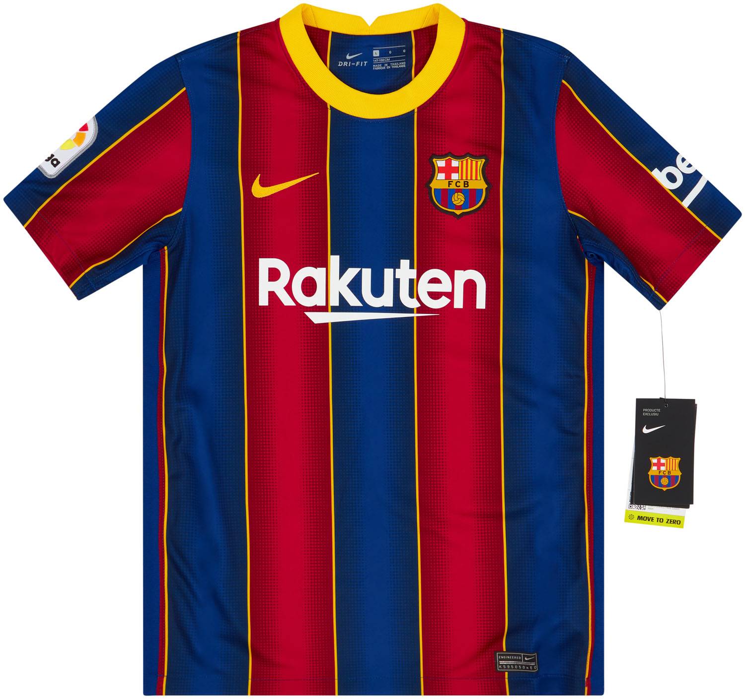 2020-21 Barcelona Home Shirt - NEW - XS.Kids
