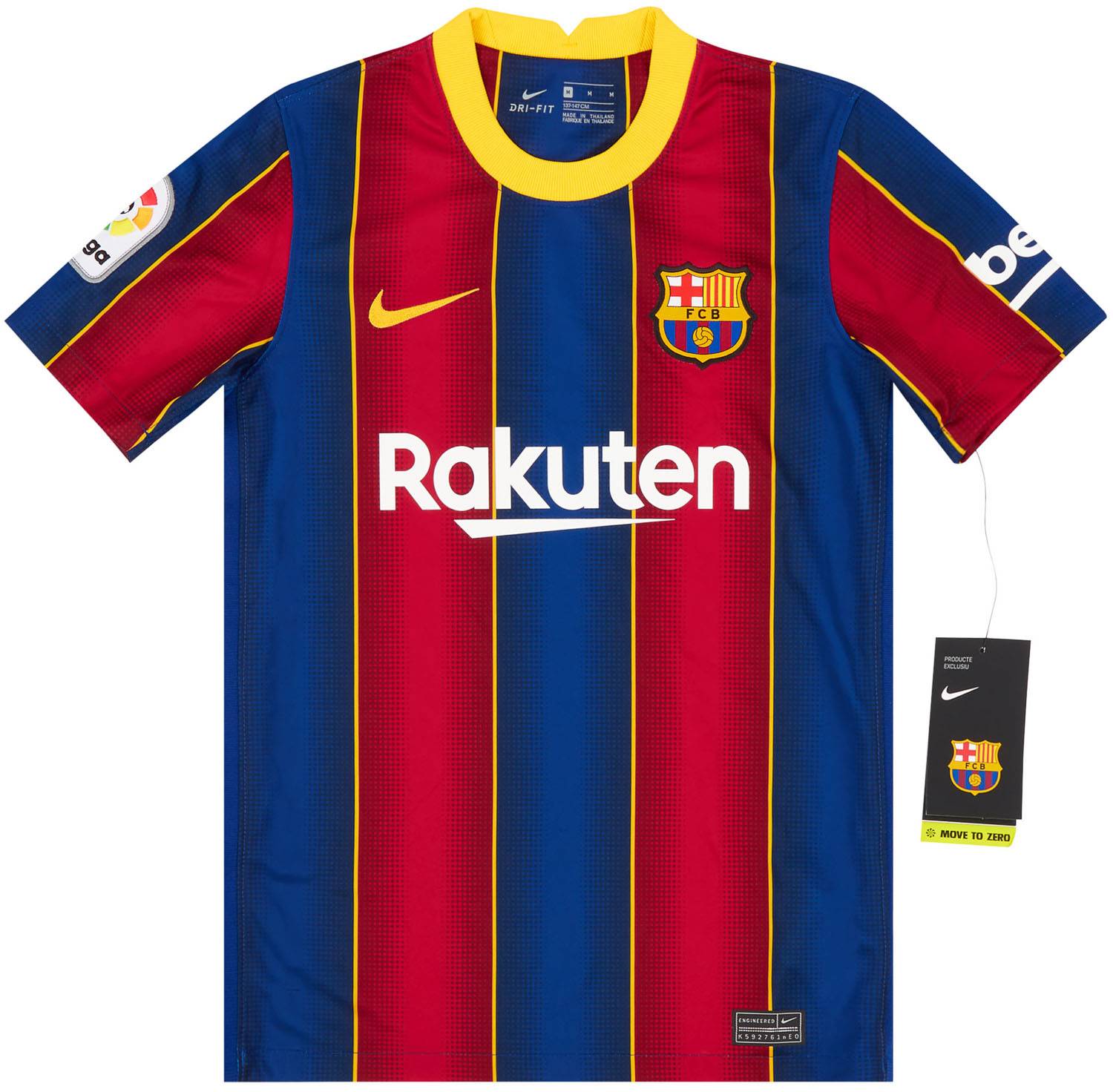 2020-21 Barcelona Home Shirt KIDS