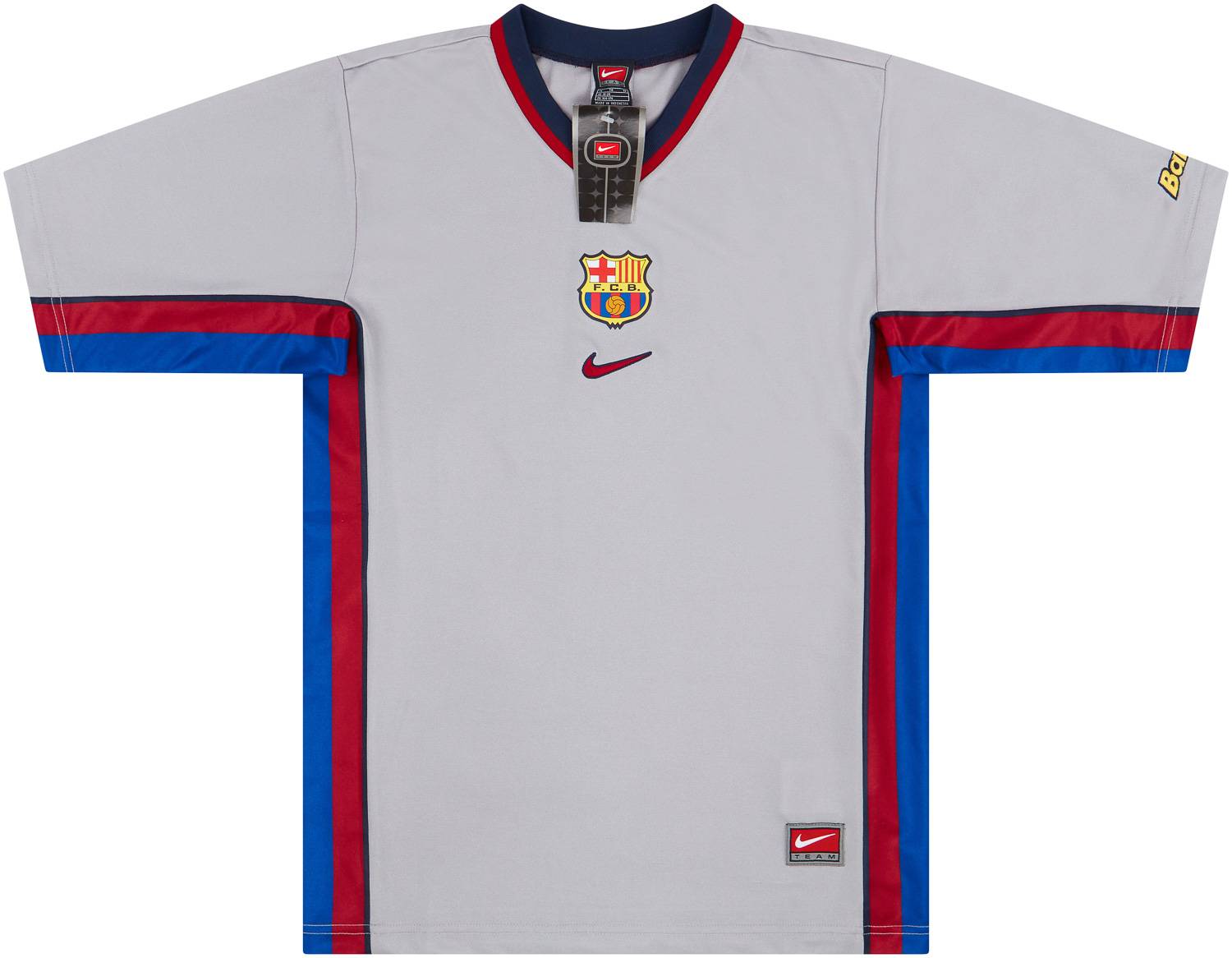 1999 01 Barcelona Basic Away Shirt NEW KIDS