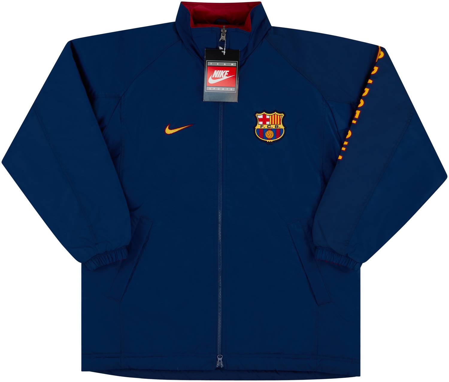 1999-00 Barcelona Nike Training Jacket (M)